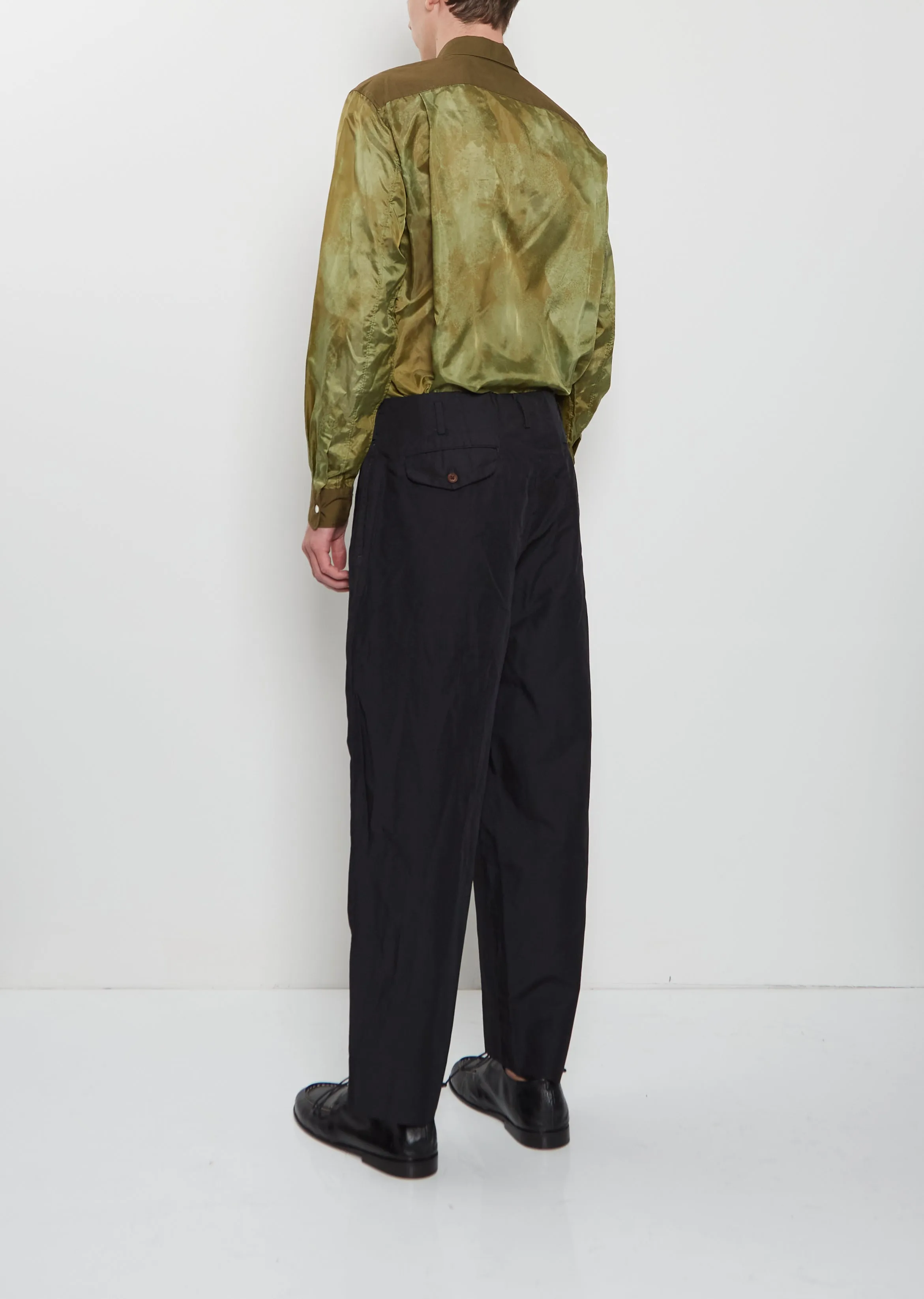Pleated Cropped Pants sold by La Garconne product image thumbnail 3