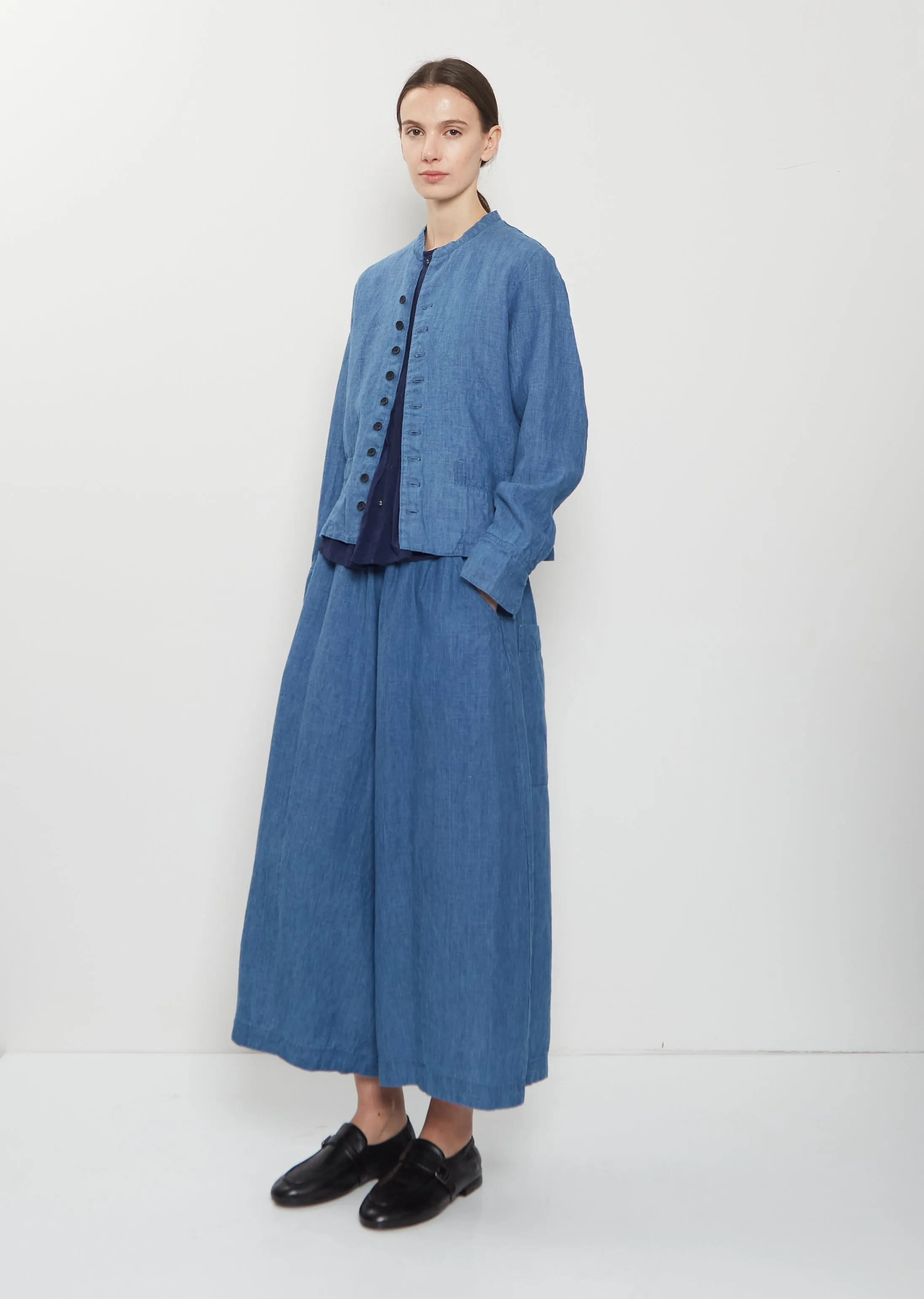 Linen Chambray Jacket sold by La Garconne product image thumbnail 4