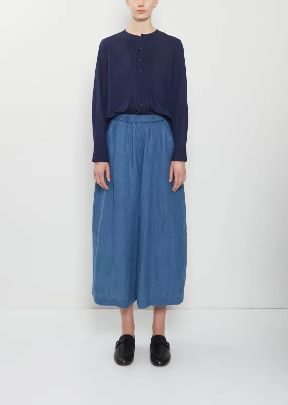 Linen Chambray Pants made by Pas de Calais