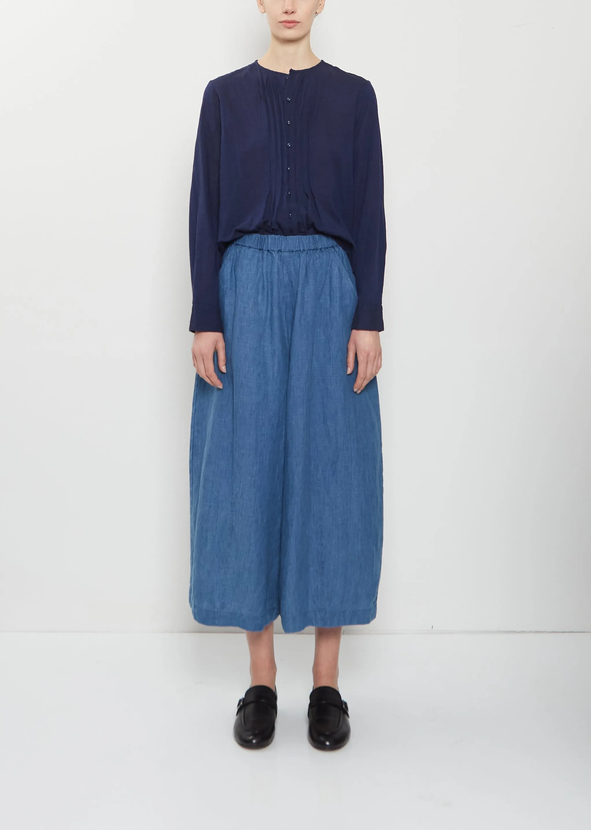 Linen Chambray Pants sold by La Garconne