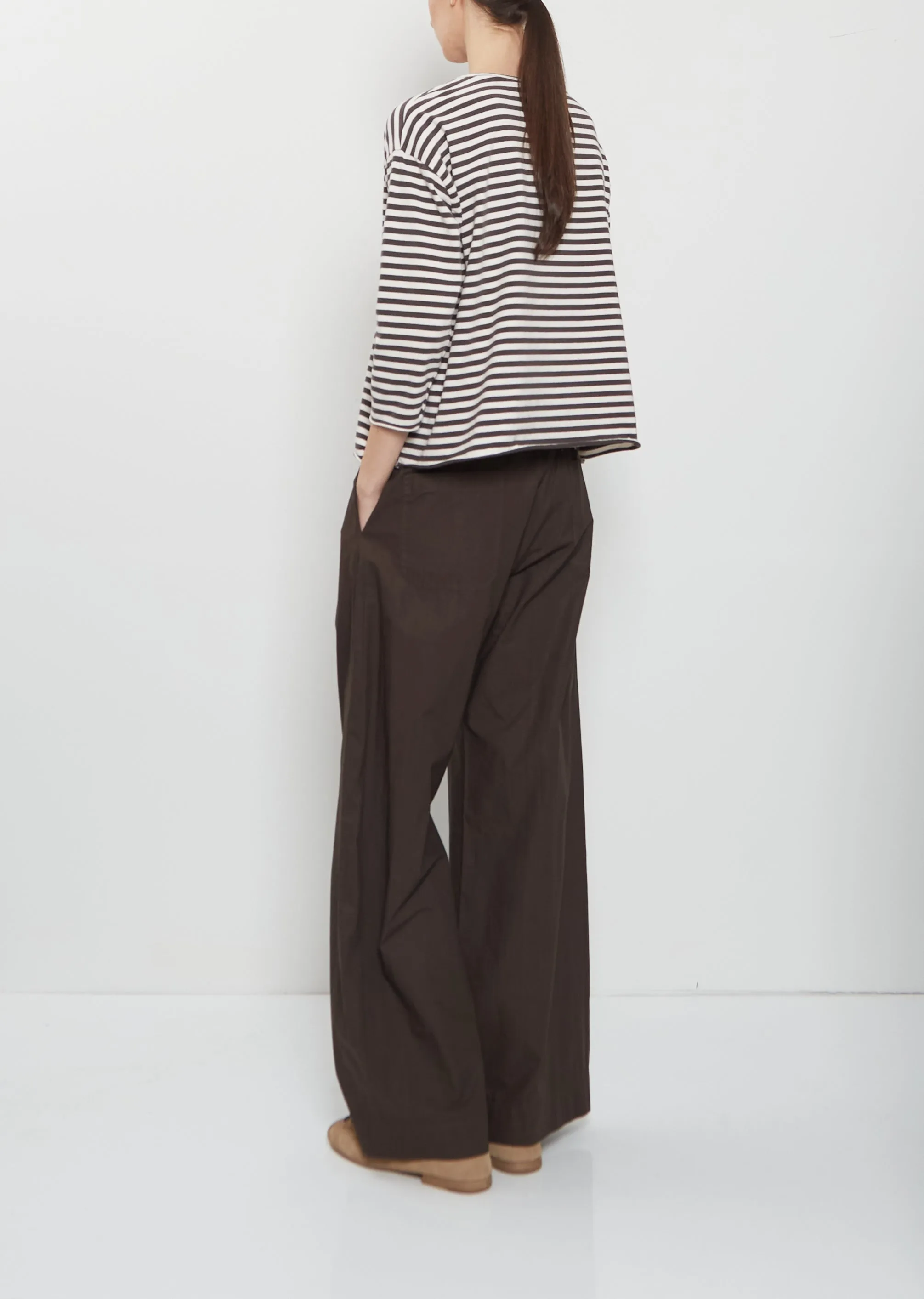 Lolita Stretch Cotton Jersey Top — Stripes sold by La Garconne product image thumbnail 3