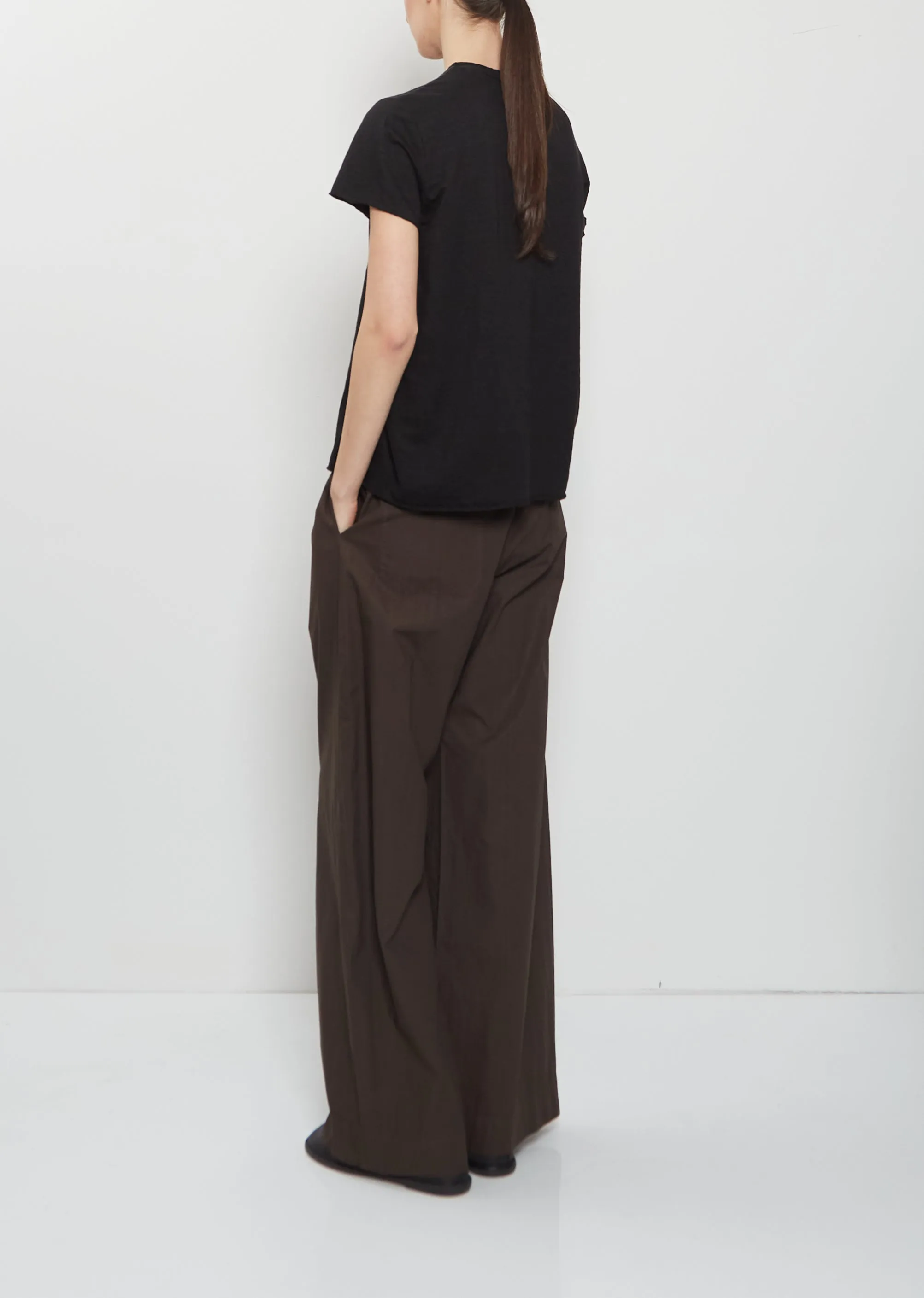 Rico Linen Lieto Tee — Black sold by La Garconne product image thumbnail 3