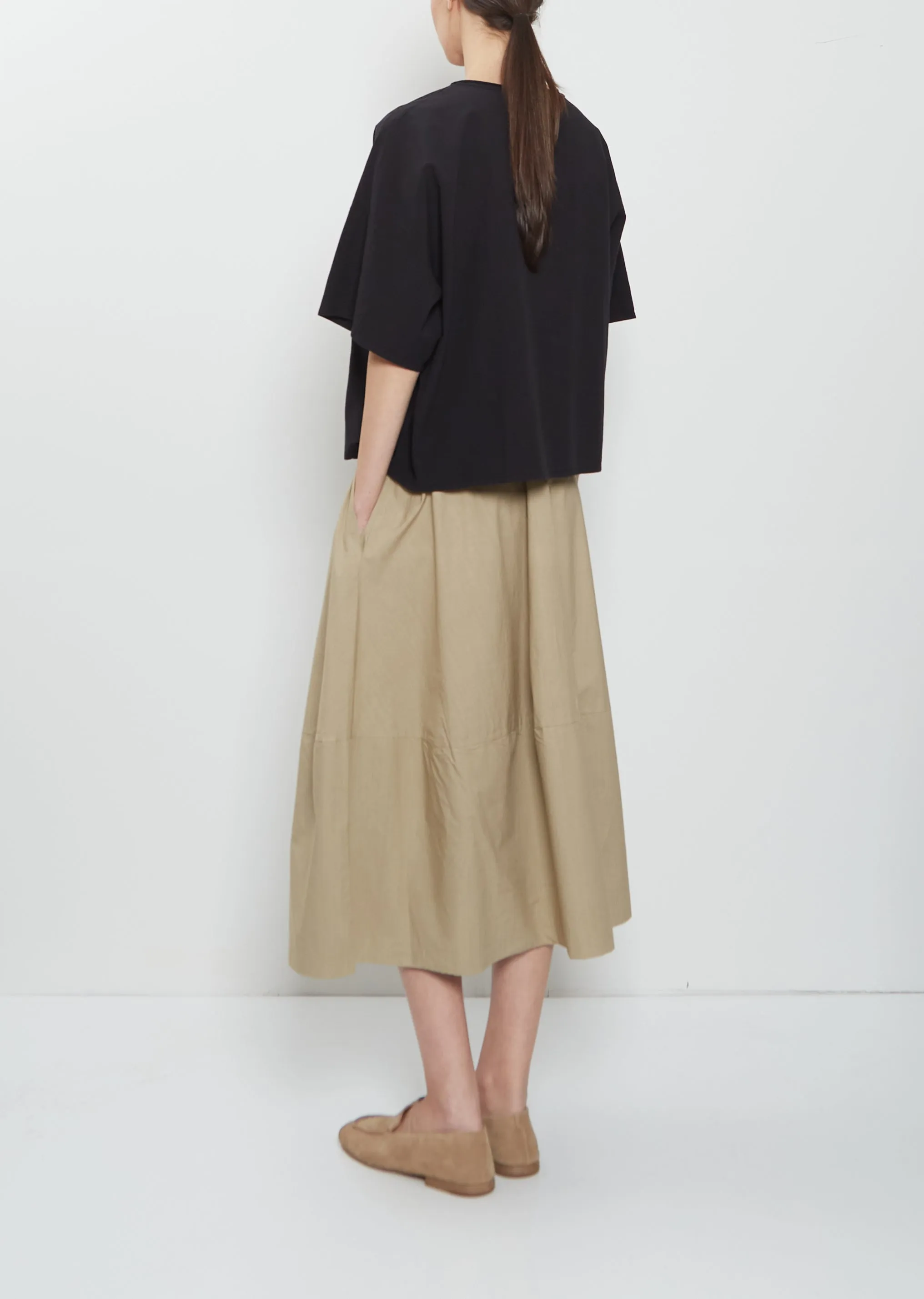 Frida Light Cotton Top — Black sold by La Garconne product image thumbnail 3