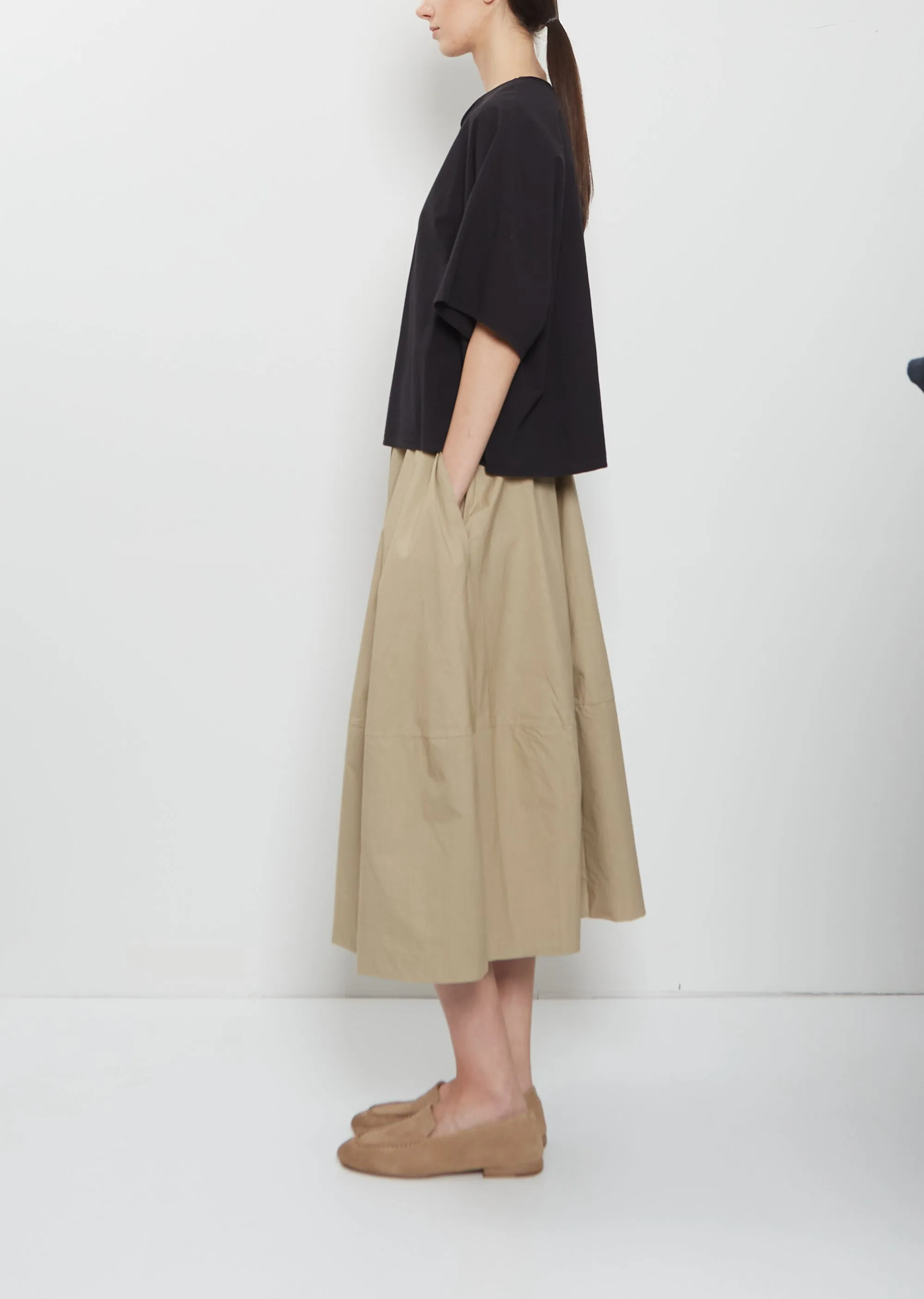 Frida Light Cotton Top — Black sold by La Garconne product image thumbnail 2