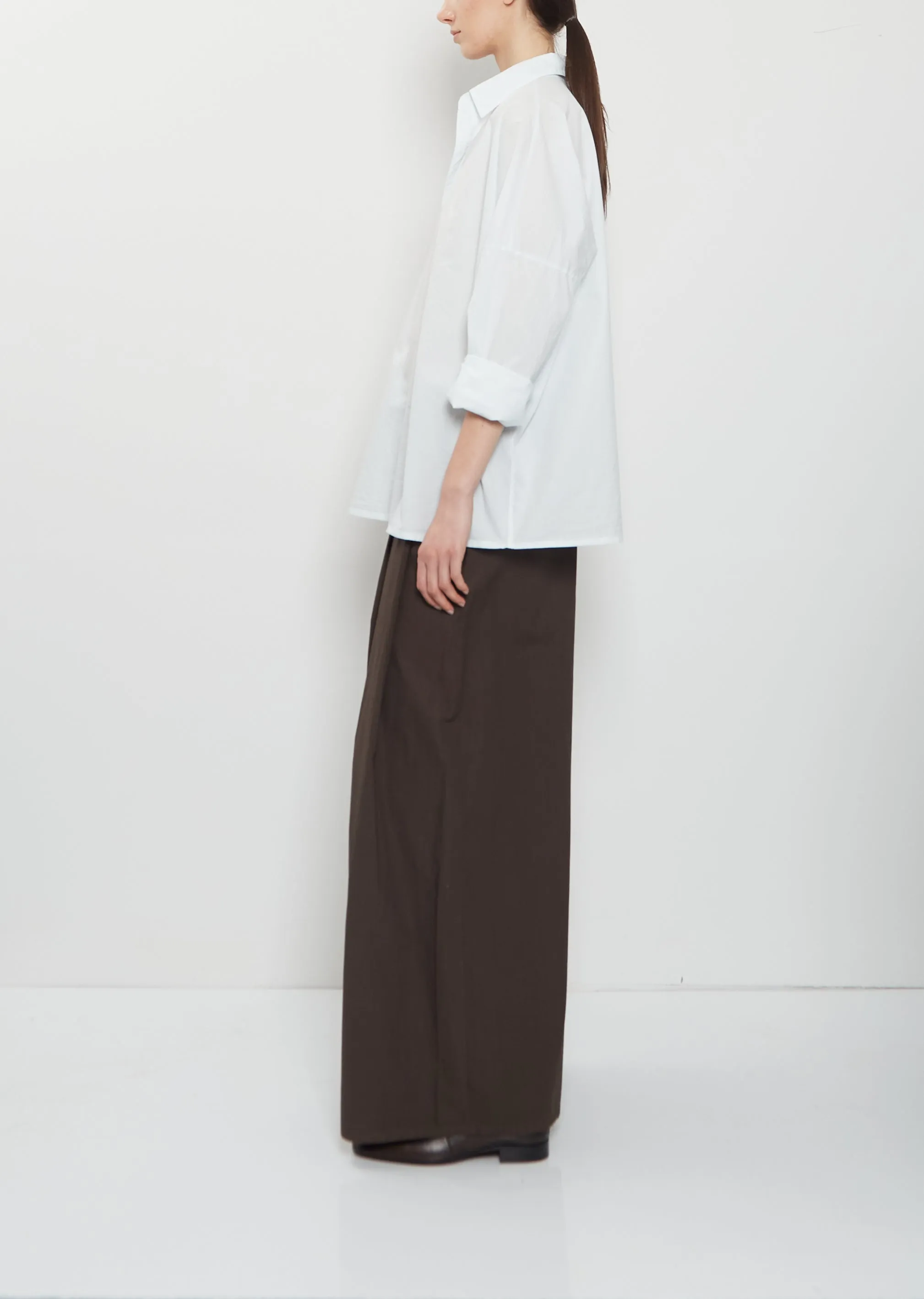 Dalla Cotton Clara Pant — Maron sold by La Garconne product image thumbnail 2