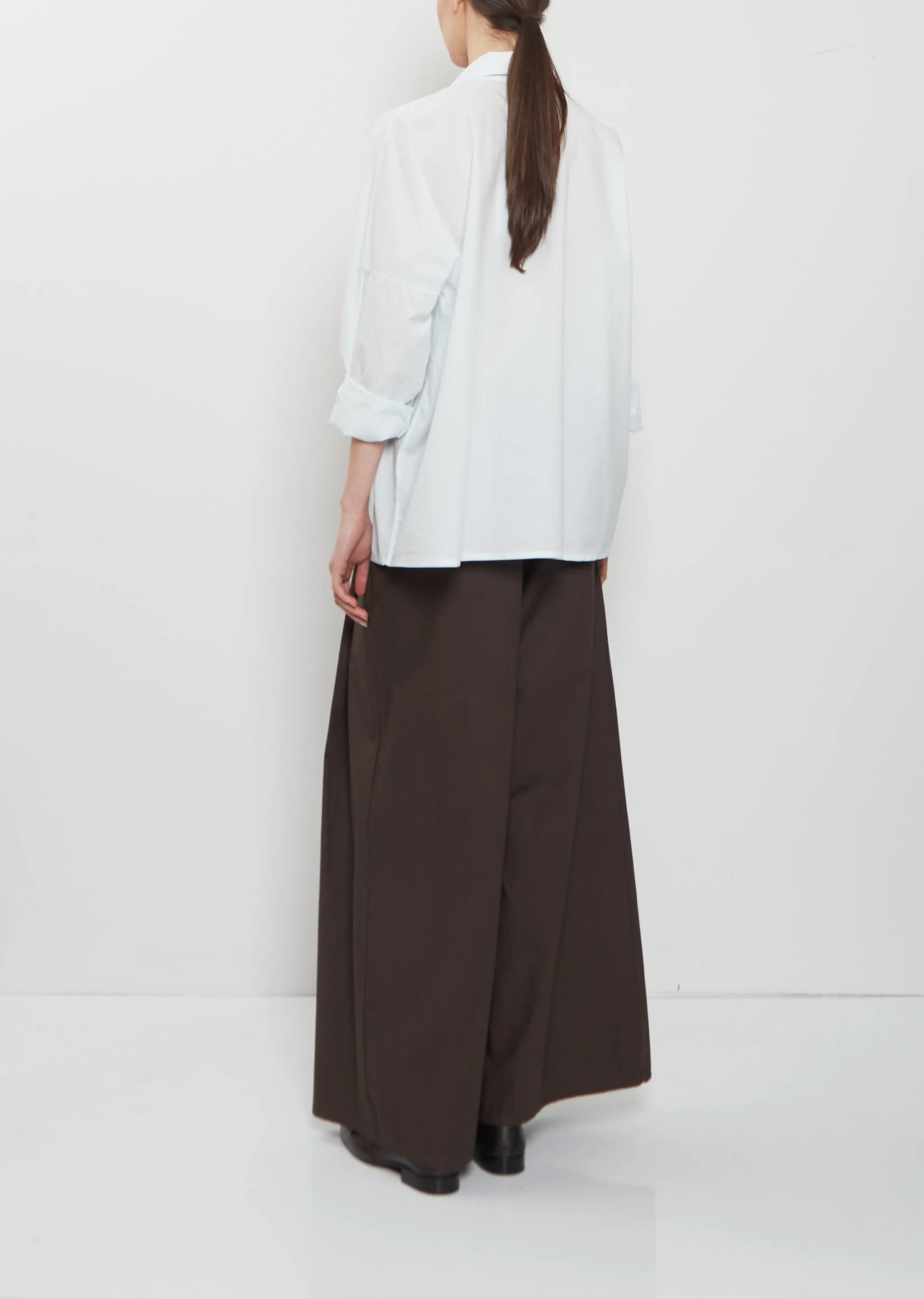 Dalla Cotton Clara Pant — Maron sold by La Garconne product image thumbnail 3