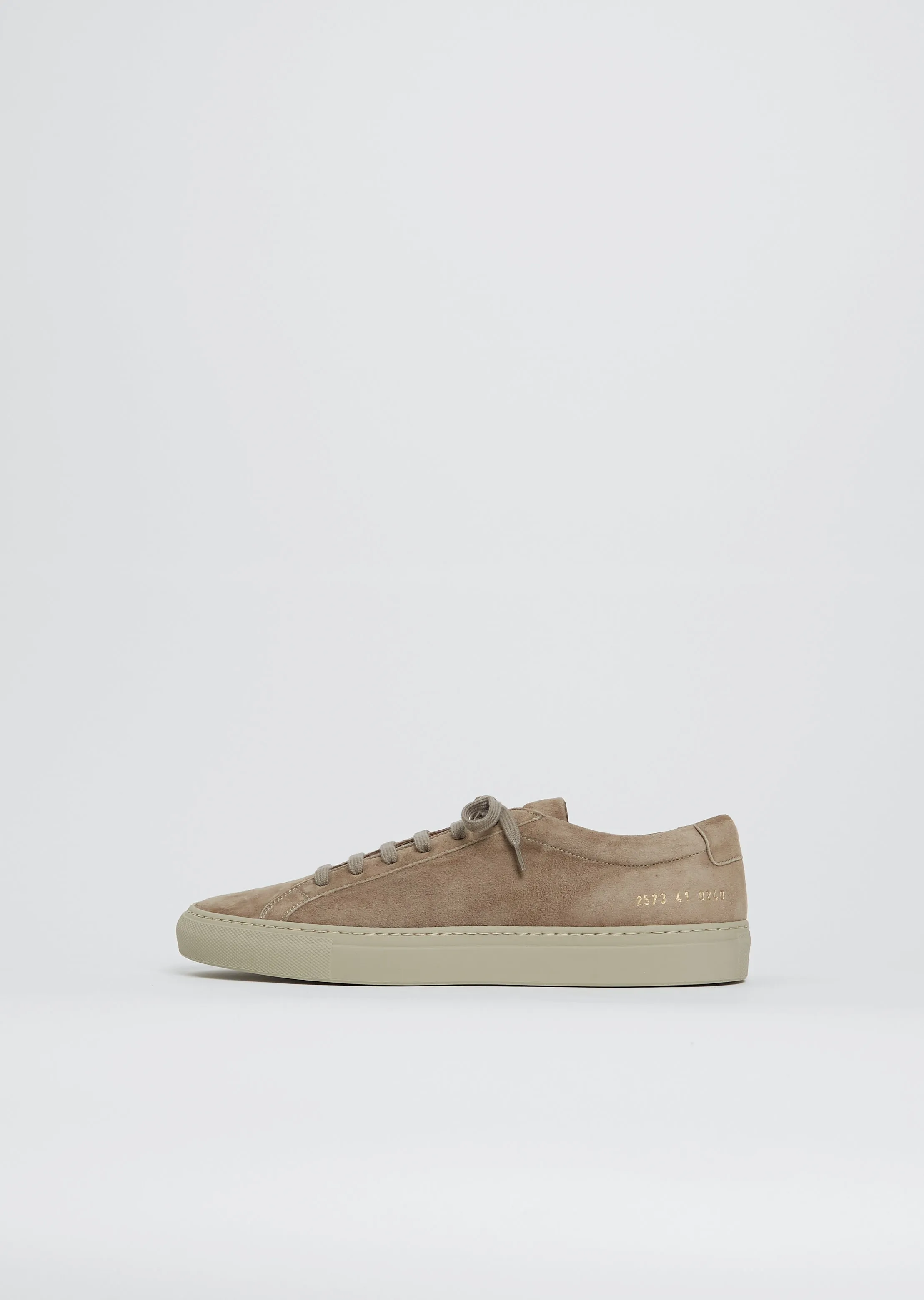 Suede Achilles Premium Sneaker sold by La Garconne
