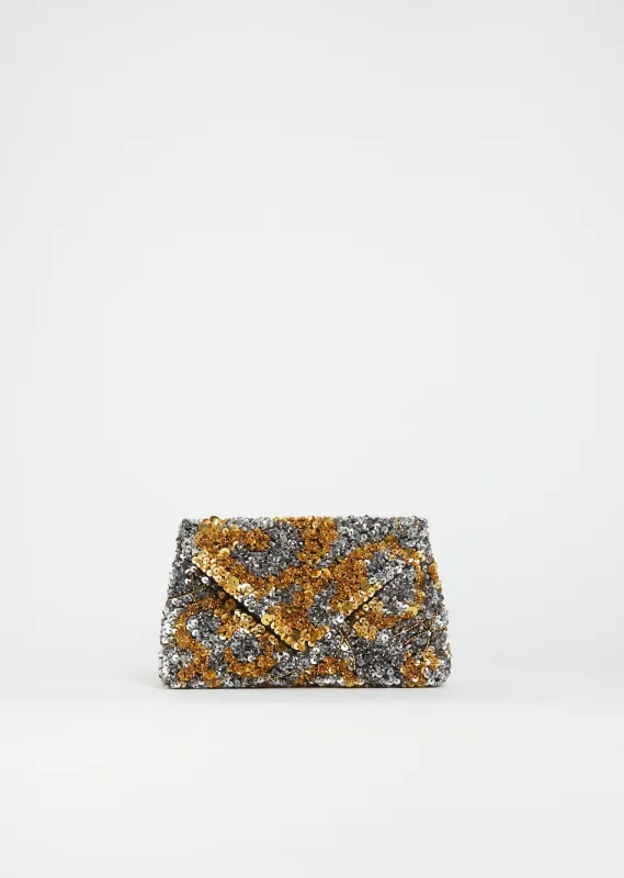 Embellished Envelope Clutch made by Dries Van Noten