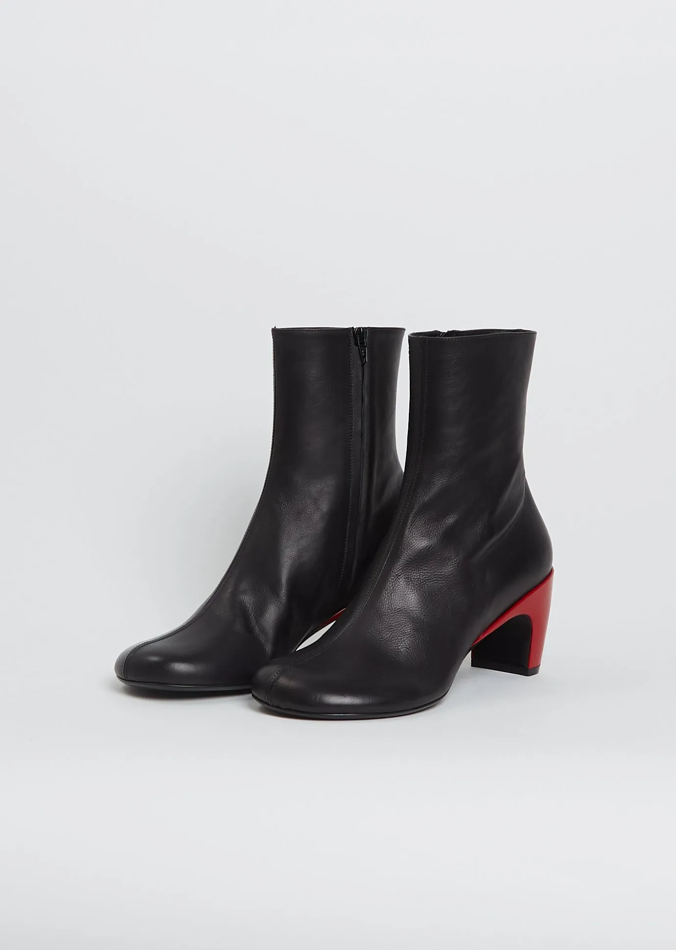 Heeled Leather Boot sold by La Garconne product image thumbnail 2