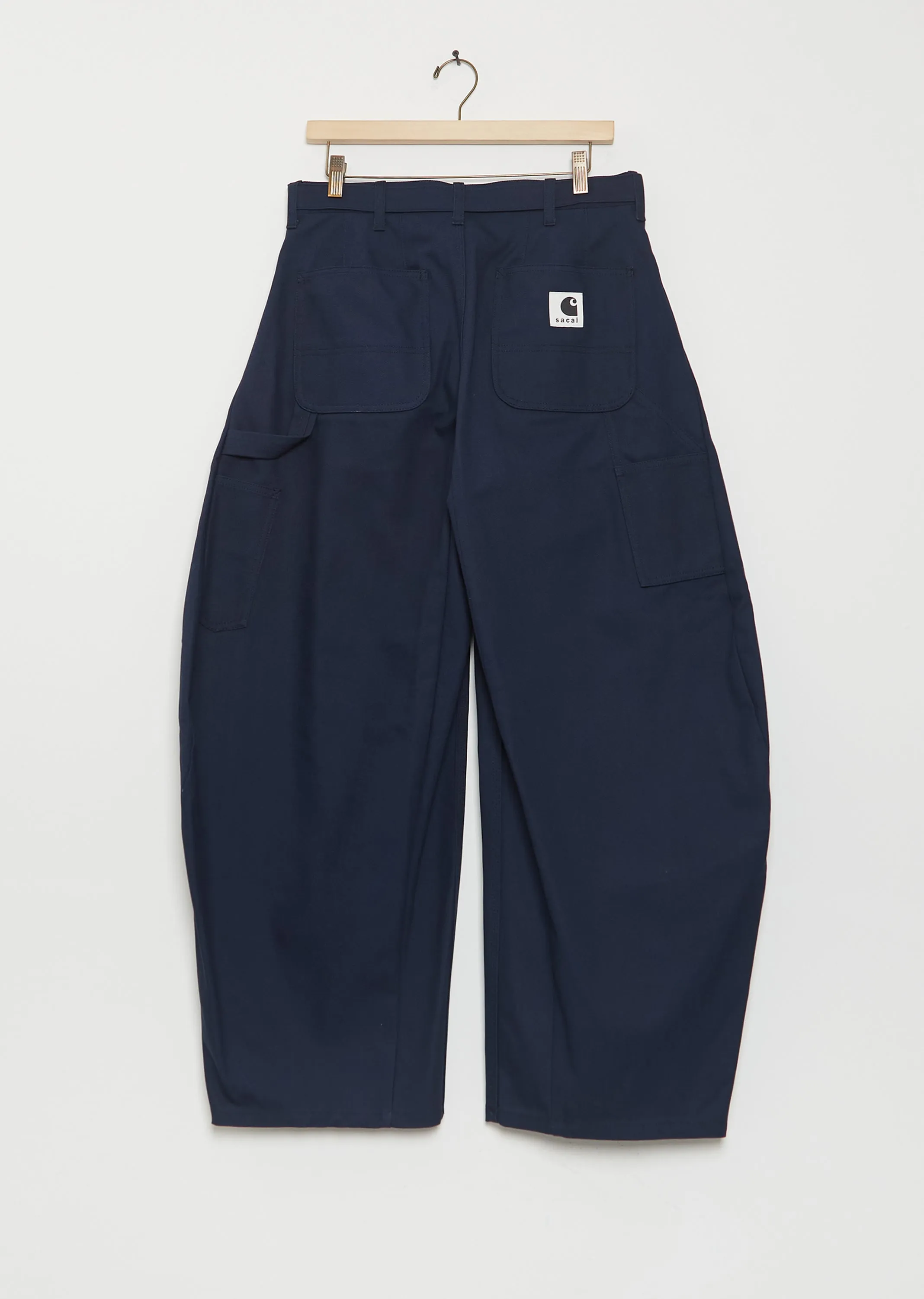 Duck Cotton Canvas Pants — Blue sold by La Garconne product image thumbnail 2