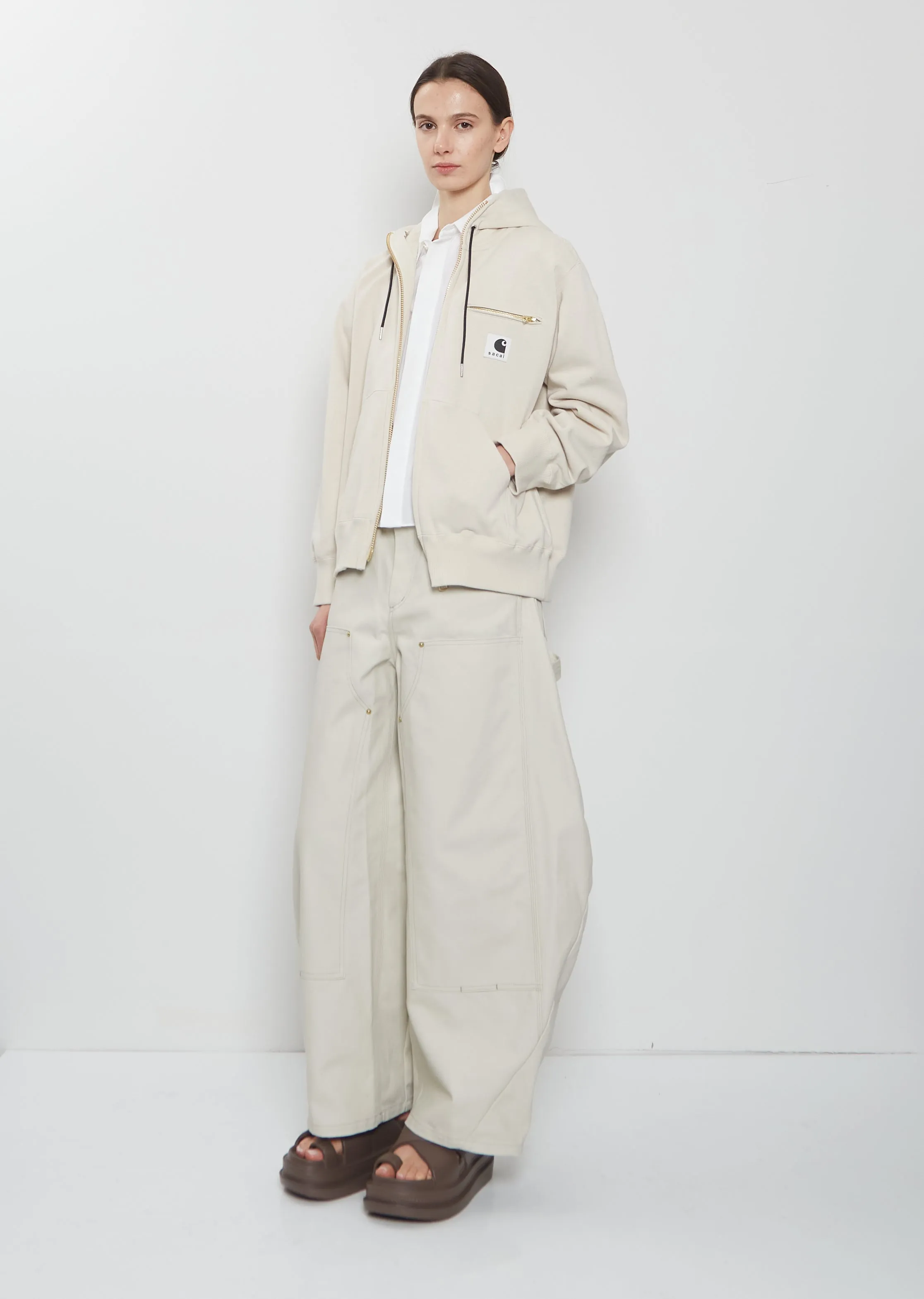 Cotton Jersey Hoodie sold by La Garconne product image thumbnail 4