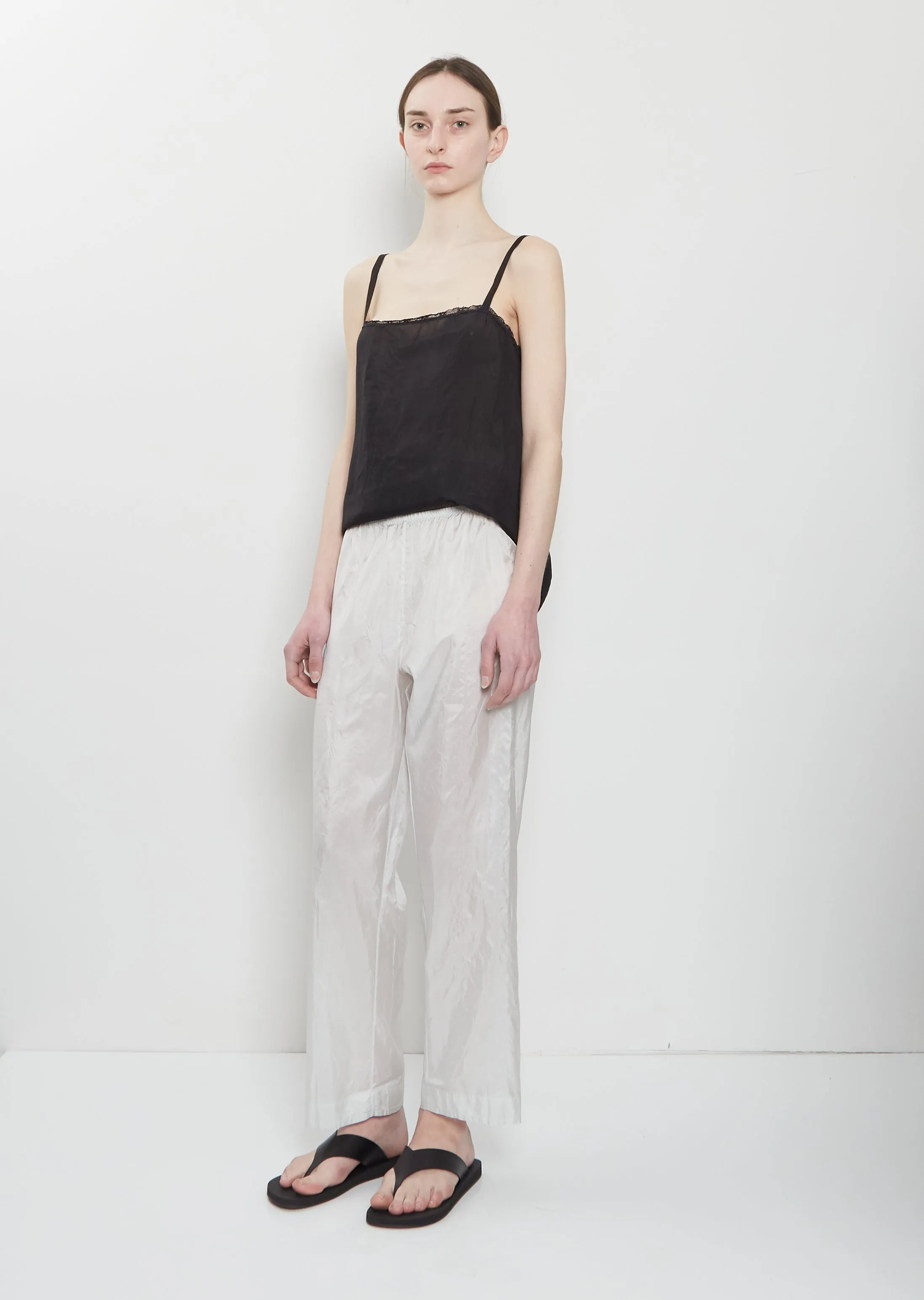 Silk Habutai Pajama Pants — Tint sold by La Garconne product image thumbnail 4