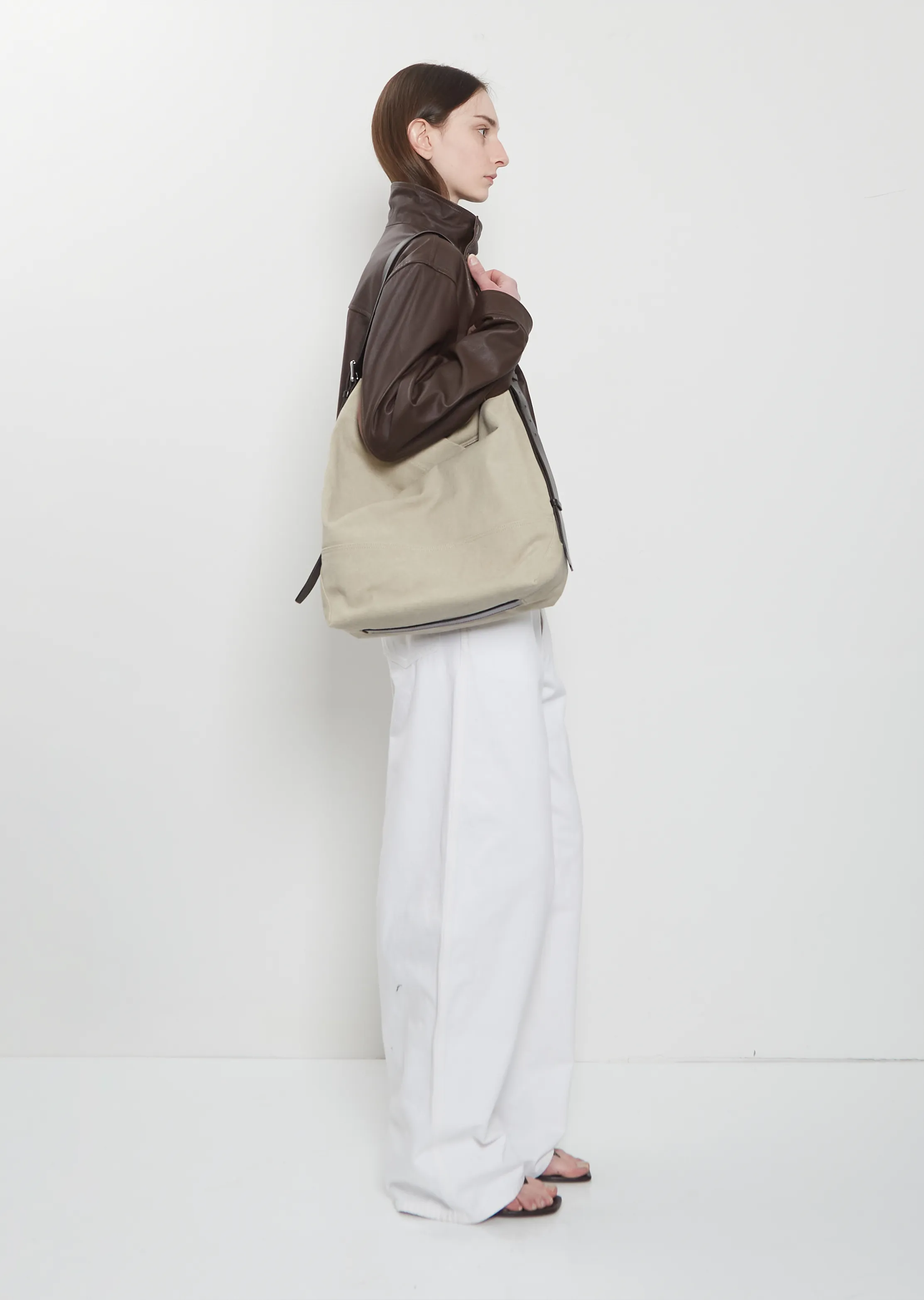 Hobo Quiver Clip Bag — Dark Linen sold by La Garconne product image thumbnail 4