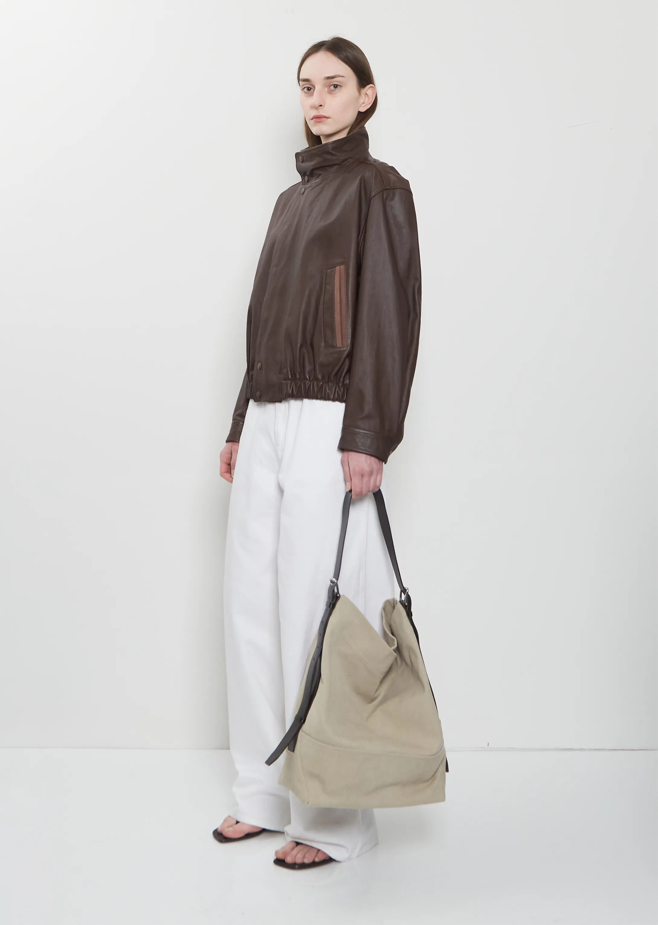 Hobo Quiver Clip Bag — Dark Linen sold by La Garconne product image thumbnail 3