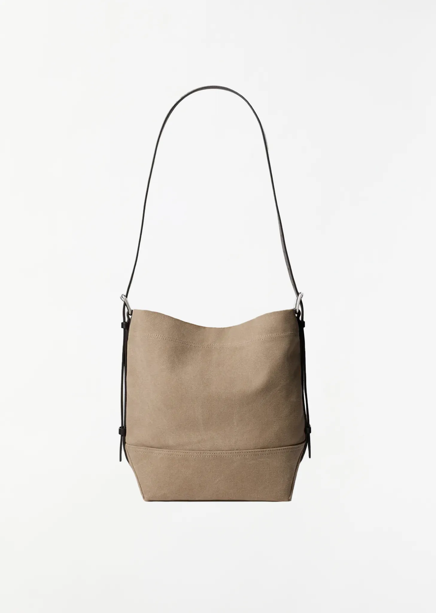 Belted Tote, Small — Sisal sold by La Garconne