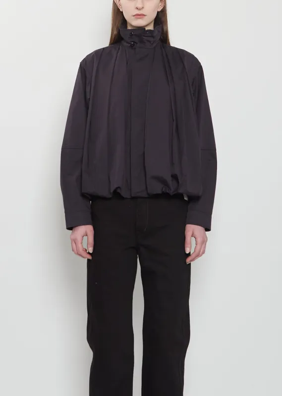 Soft Pleated Cotton Blouson sold by La Garconne