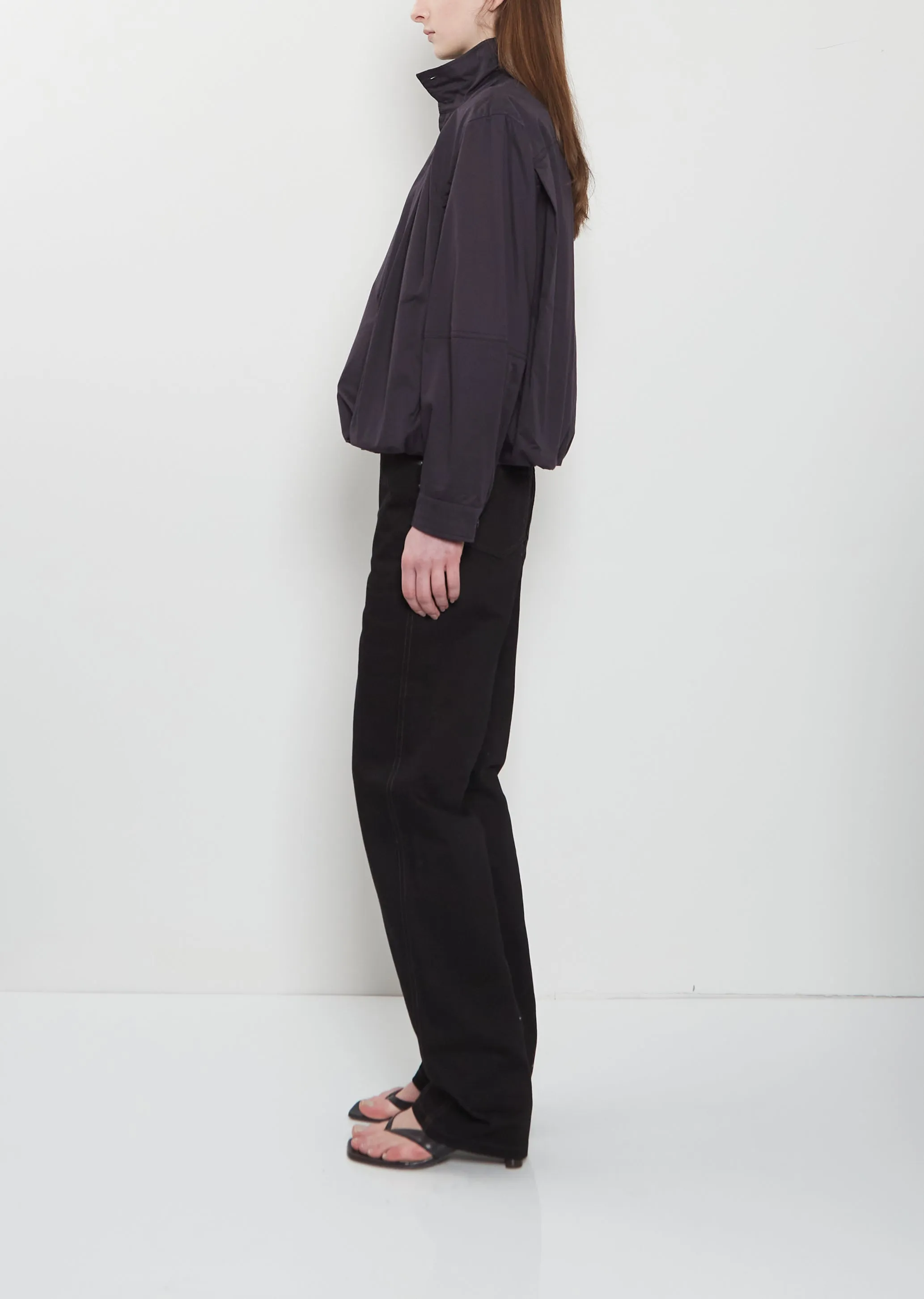 Soft Pleated Cotton Blouson sold by La Garconne product image thumbnail 3