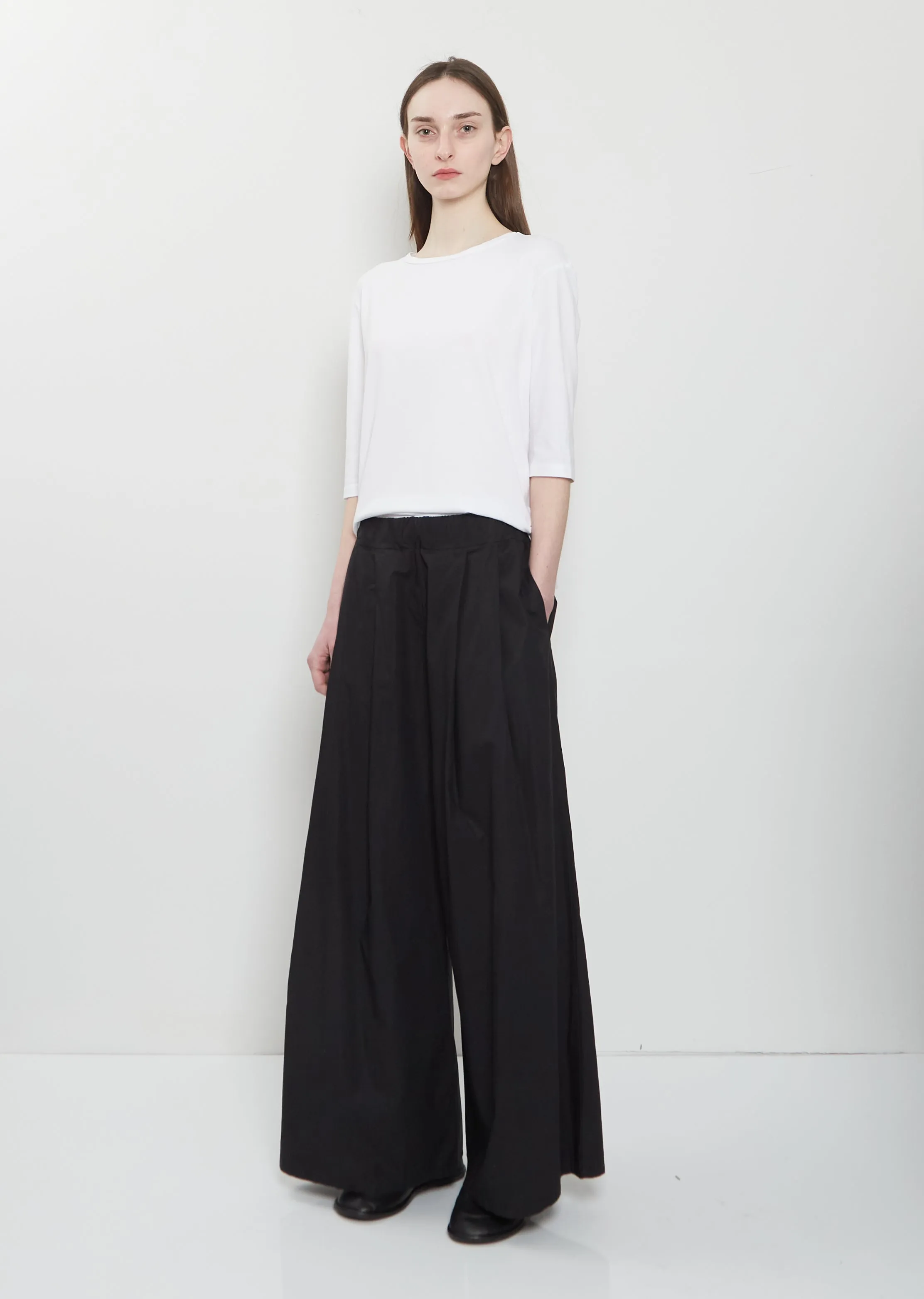 Dalla Cotton Clara Pant — Black sold by La Garconne product image thumbnail 4