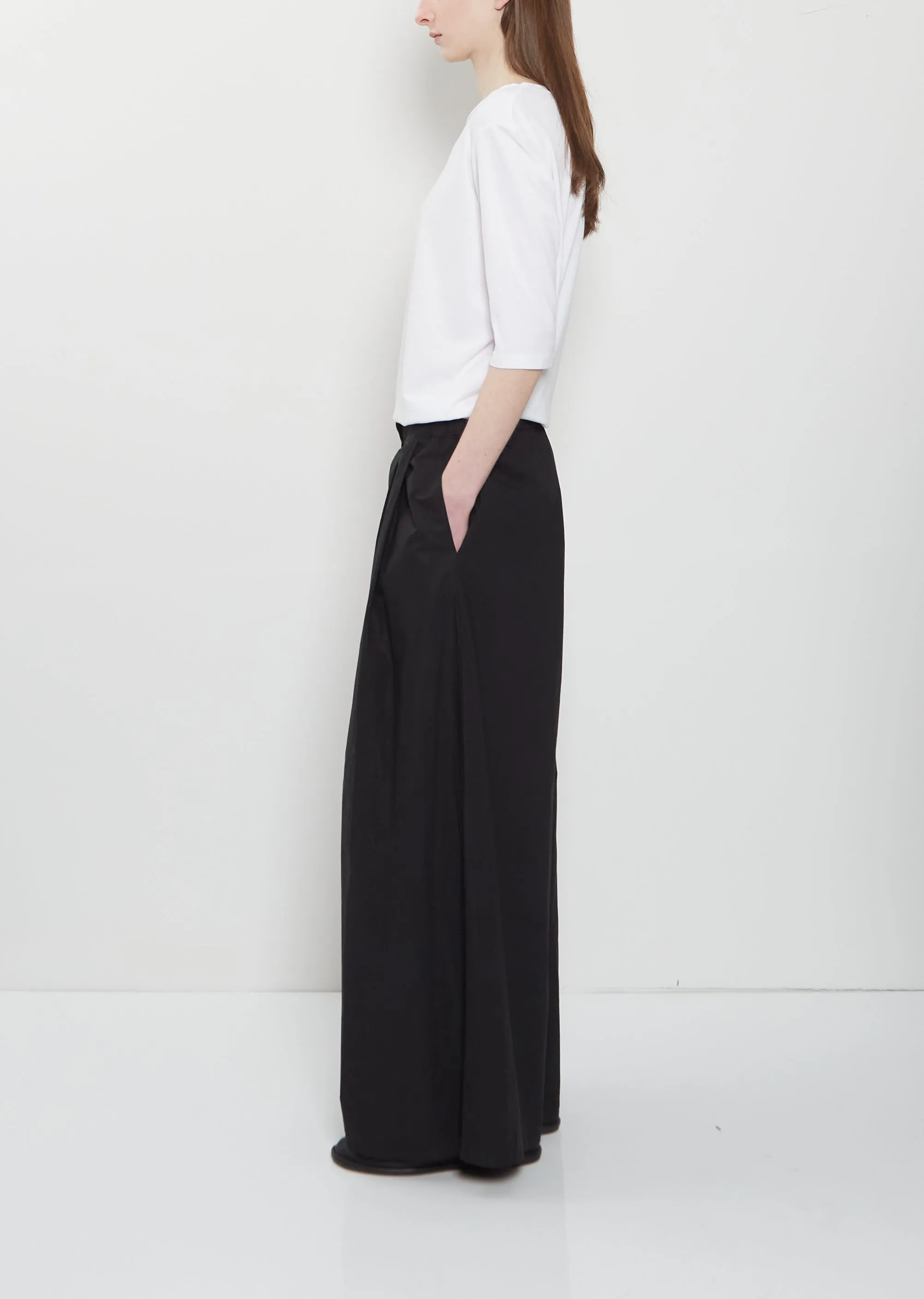 Dalla Cotton Clara Pant — Black sold by La Garconne product image thumbnail 2