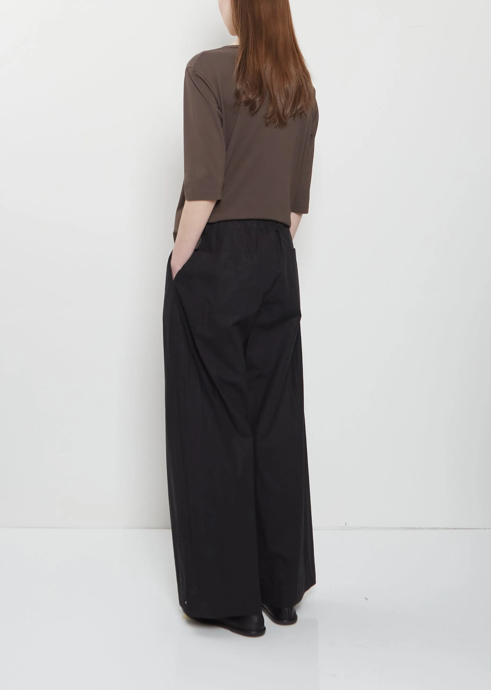 Diana Cotton Clara Pant — Black sold by La Garconne product image thumbnail 3