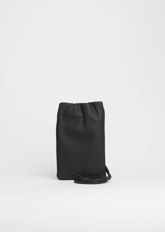Bourse Phone Case — Black made by The Row