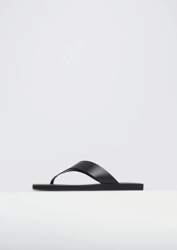 Dune Classic Ginza Sandal — Black sold by La Garconne