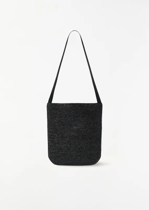 Lori Raffia Shoulder Bag sold by La Garconne