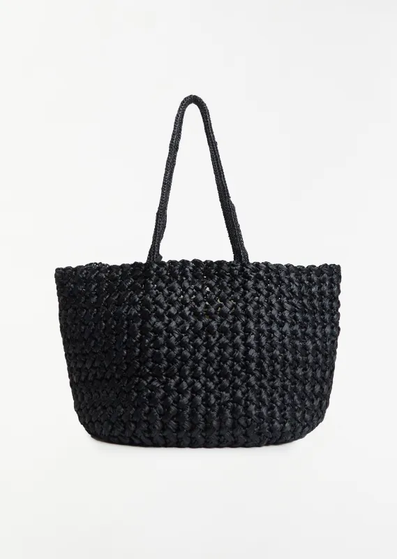 Estelle Two, Large — Black made by The Row