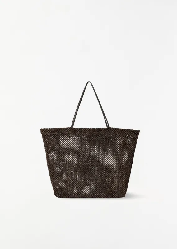 Barn Raffia Tote Raffia made by The Row