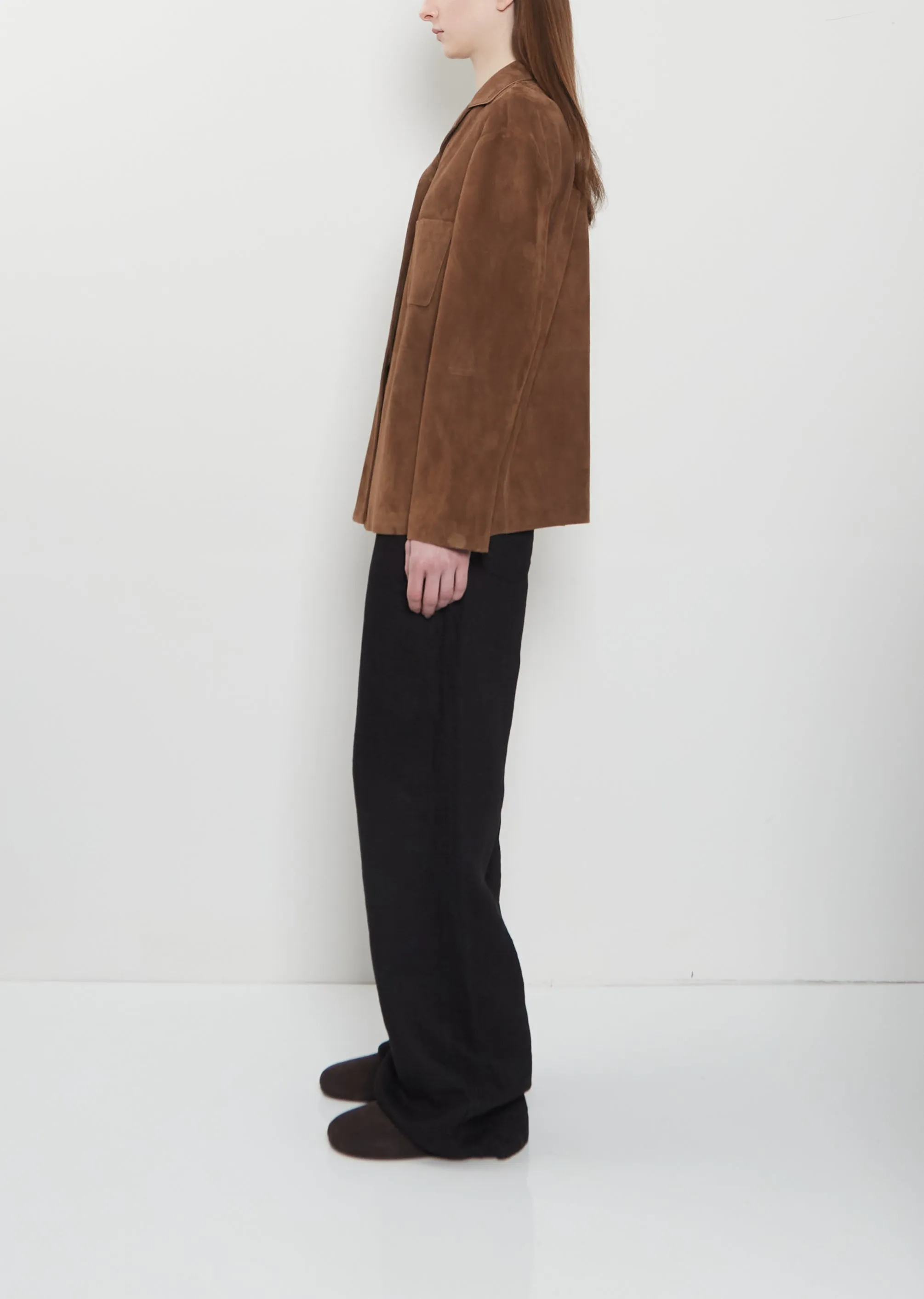 Janine Suede Shirt sold by La Garconne product image thumbnail 2