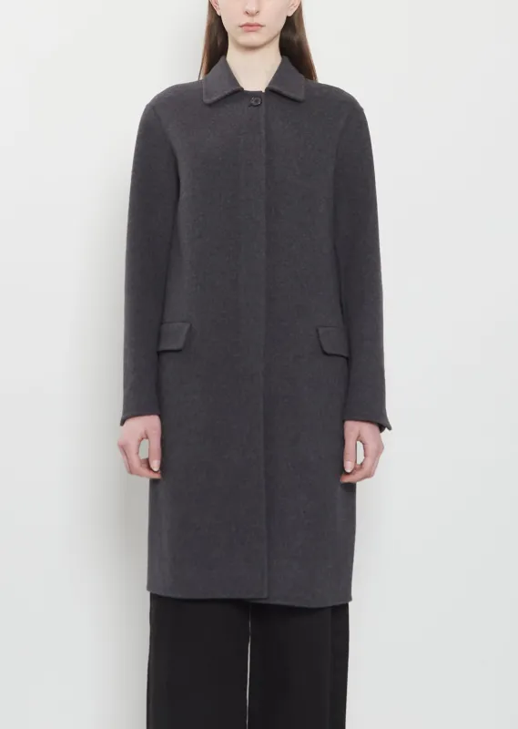 Musca Cashmere Wool Coat sold by La Garconne