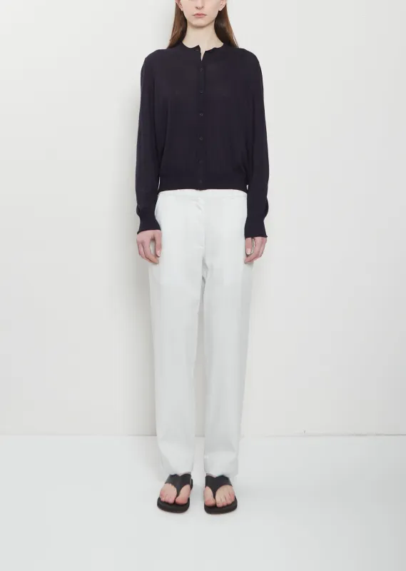 Karsten Lyocell Pant — Chalk sold by La Garconne