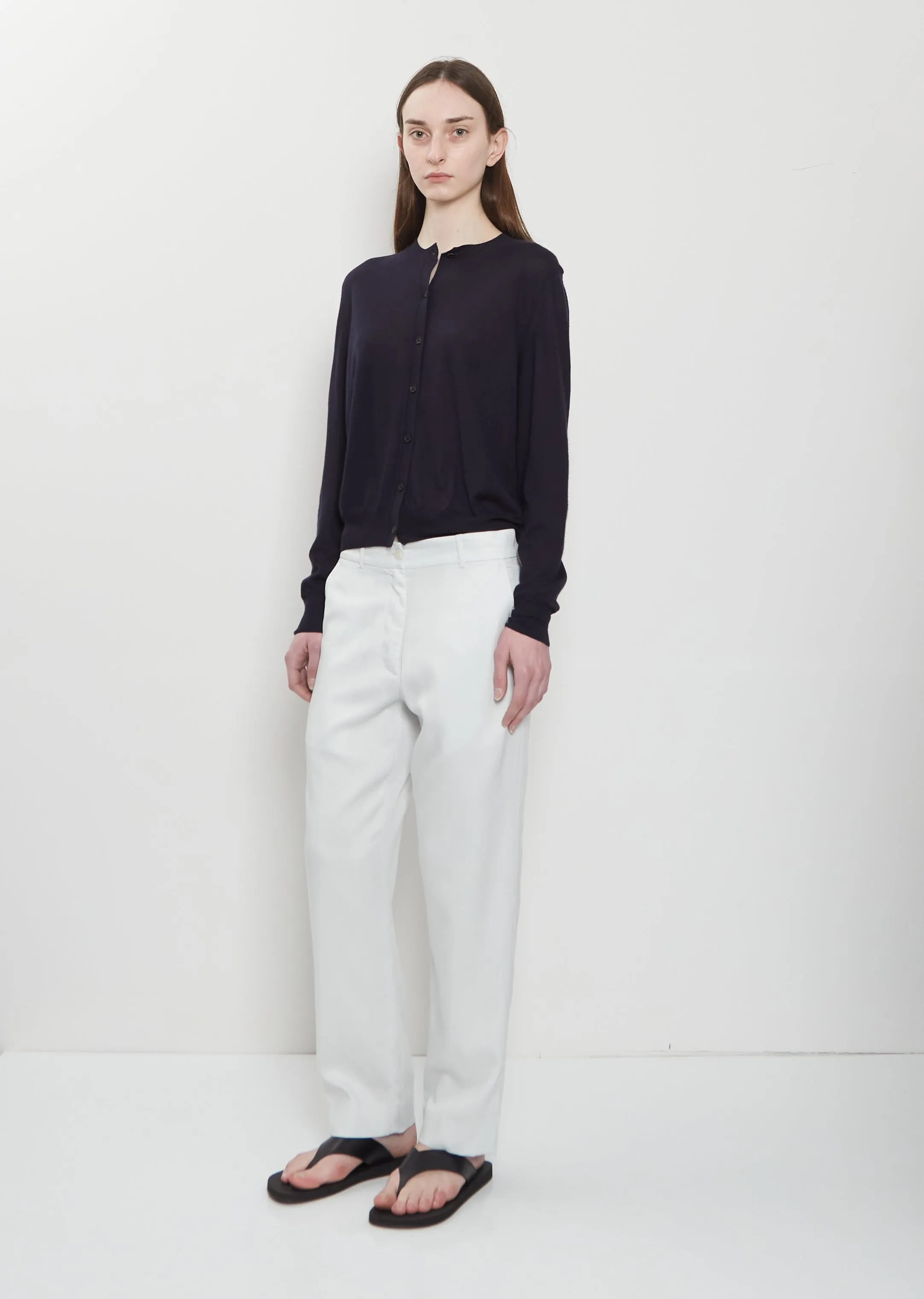 Karsten Lyocell Pant — Chalk sold by La Garconne product image thumbnail 4
