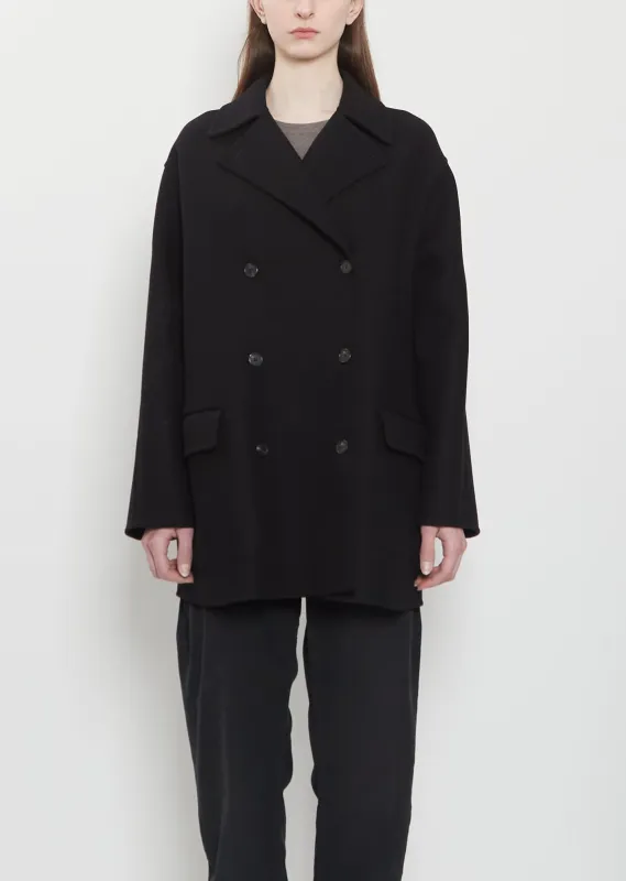 Azuron Wool Cashmere Coat sold by La Garconne