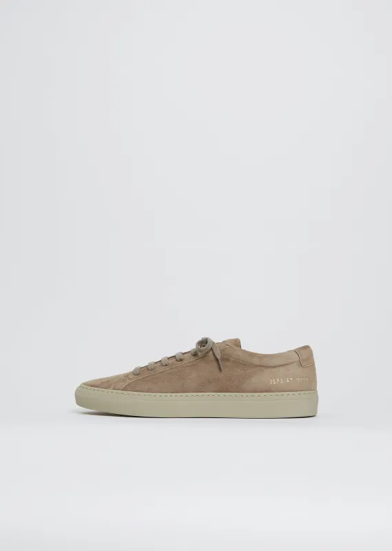 Suede Achilles Premium Sneaker made by La Garconne