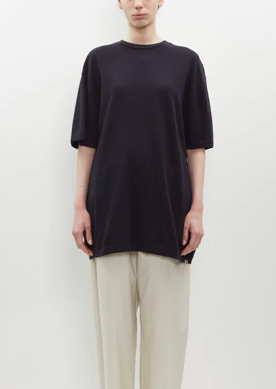 n°269 Rik Top — Navy sold by La Garconne
