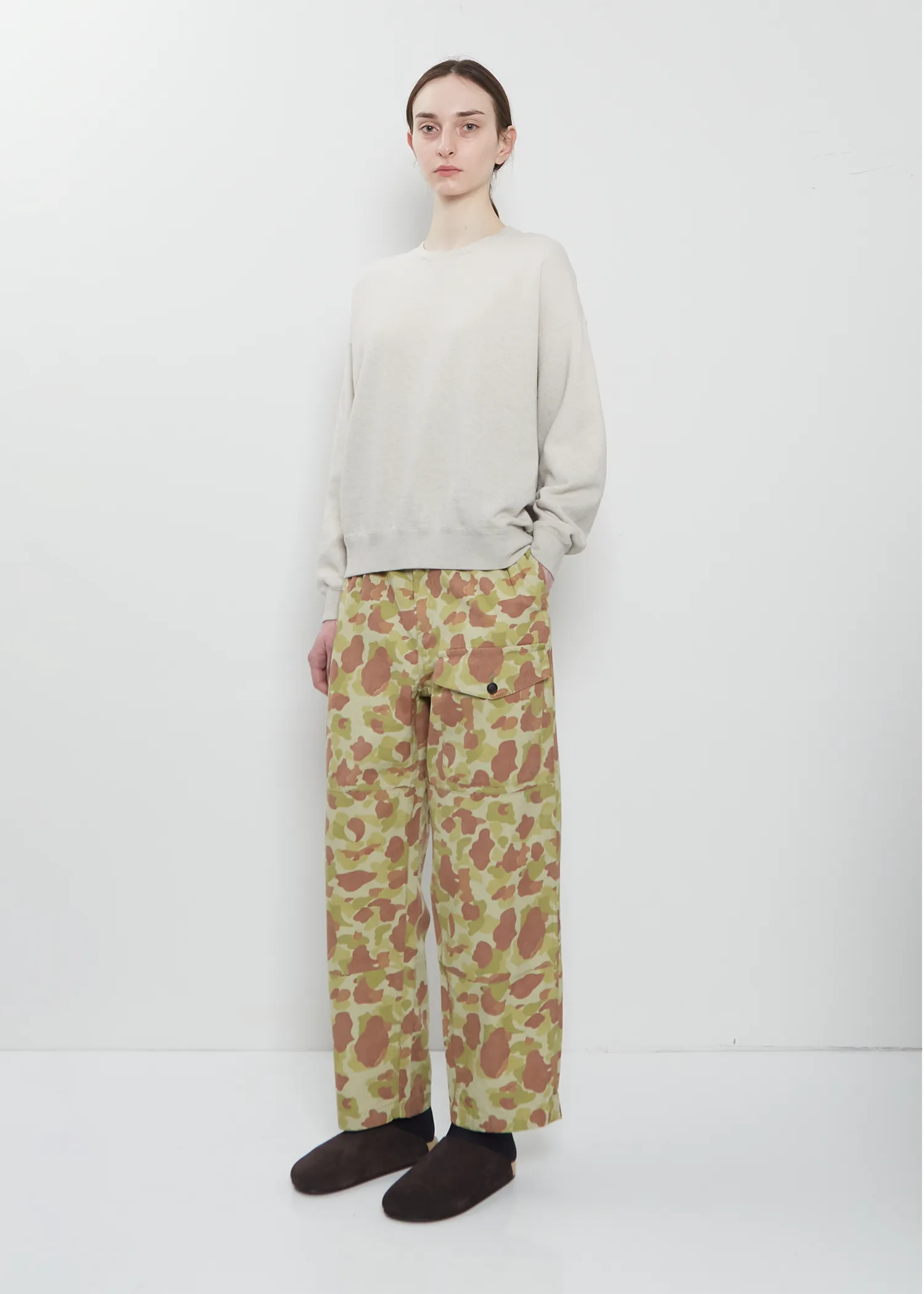 Amplus Cotton Sweatshirt — Grey sold by La Garconne product image thumbnail 4