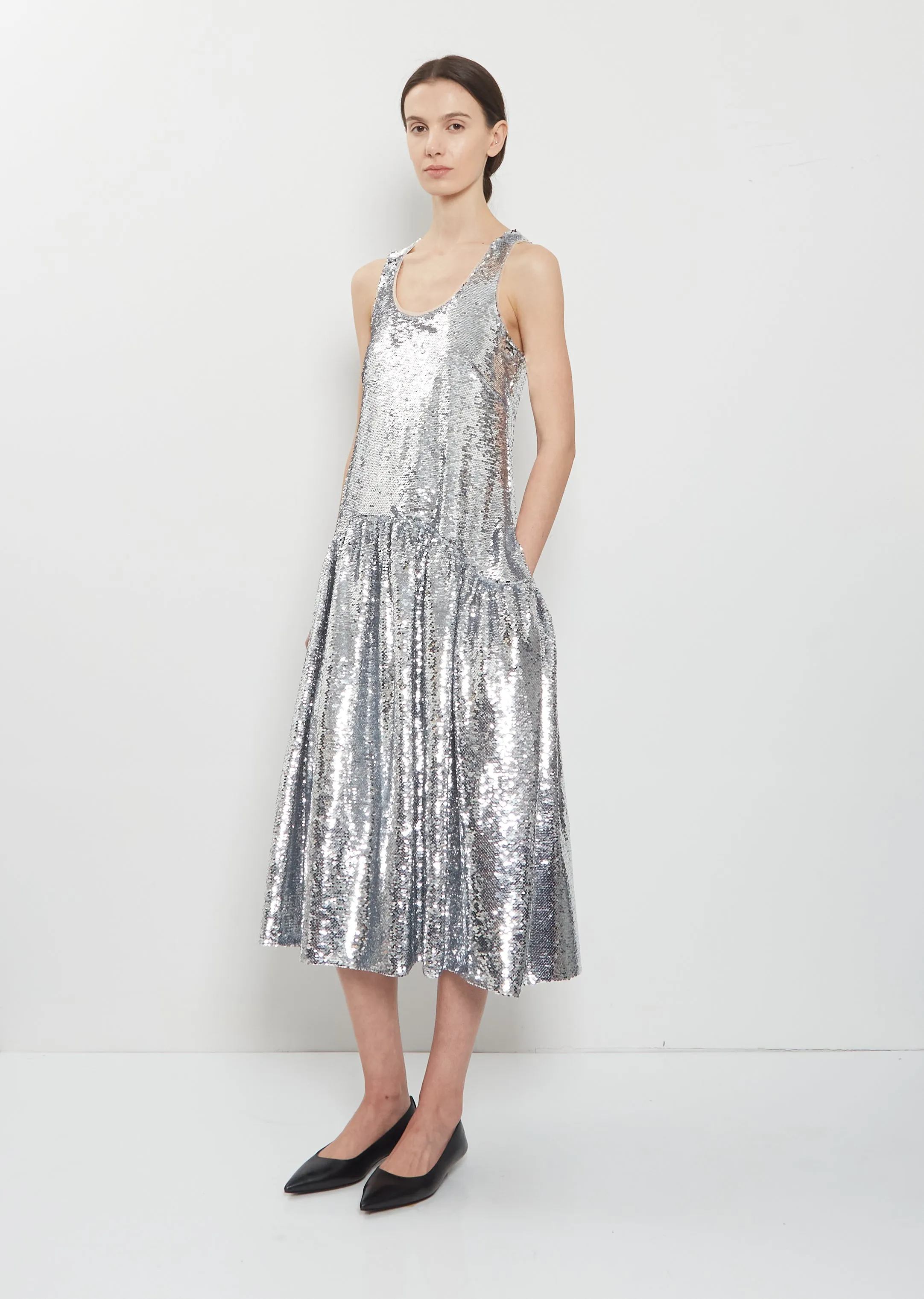 Flounce Sequins Dress sold by La Garconne product image thumbnail 4