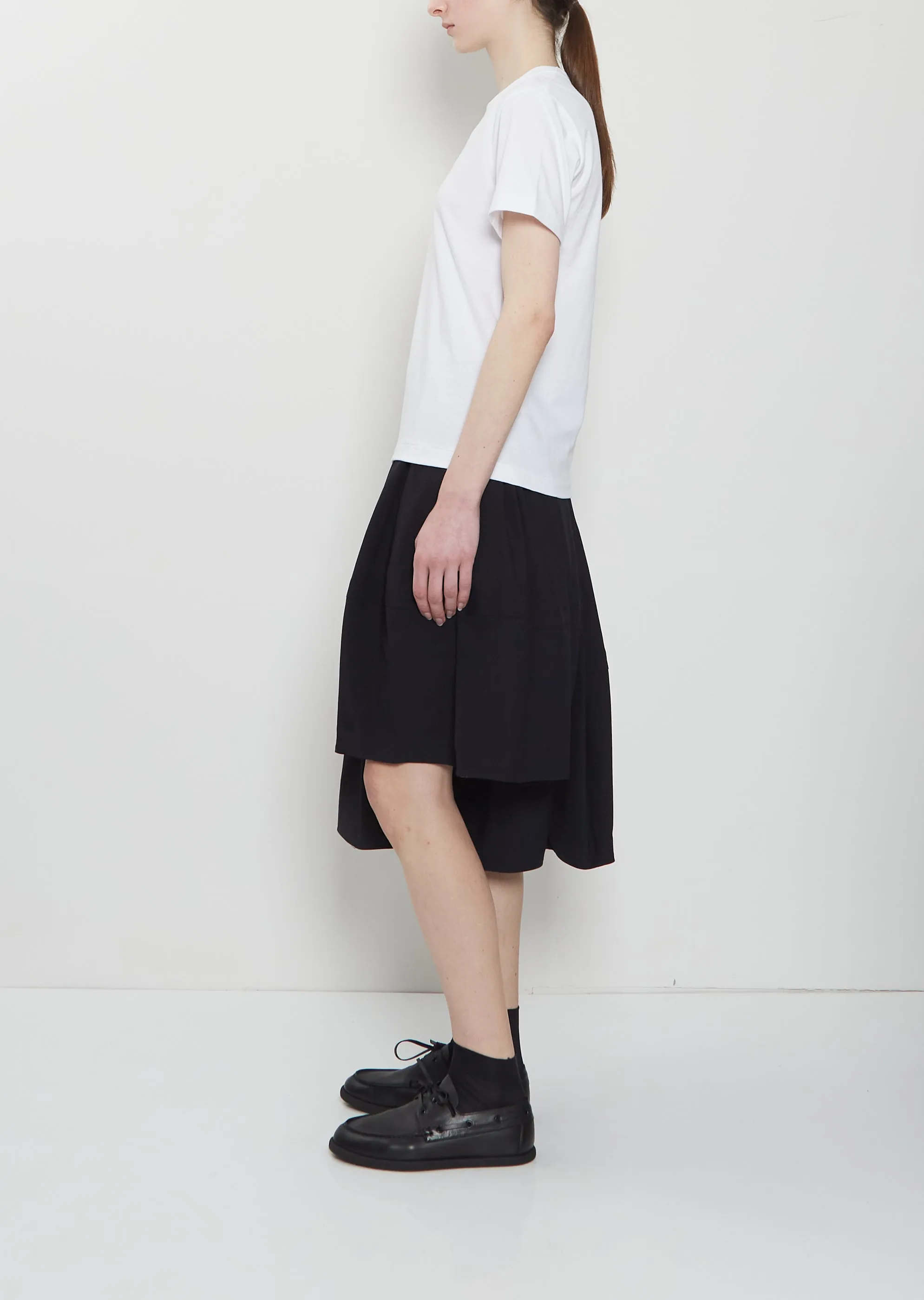 Logo Cotton Tee — White sold by La Garconne product image thumbnail 2
