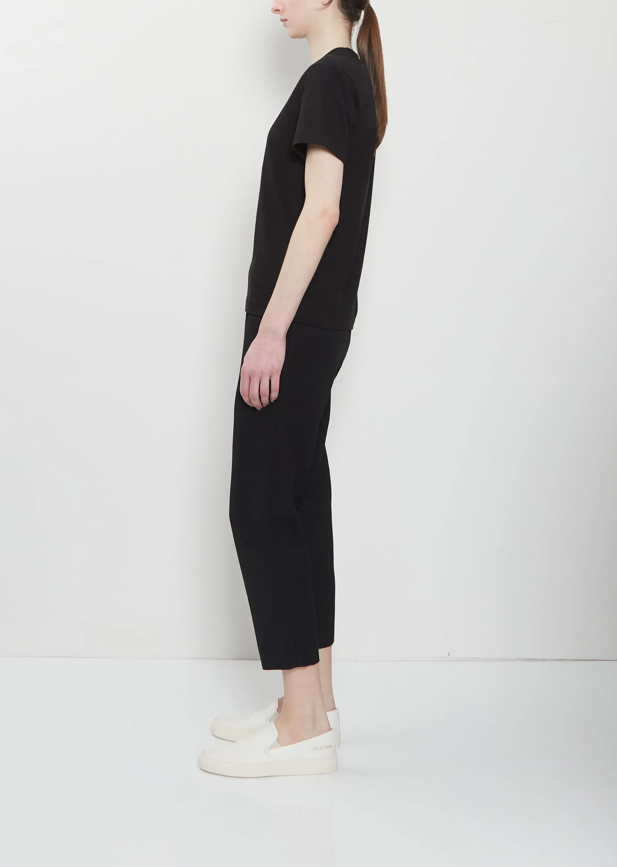 Logo Cotton Tee — Black sold by La Garconne product image thumbnail 2