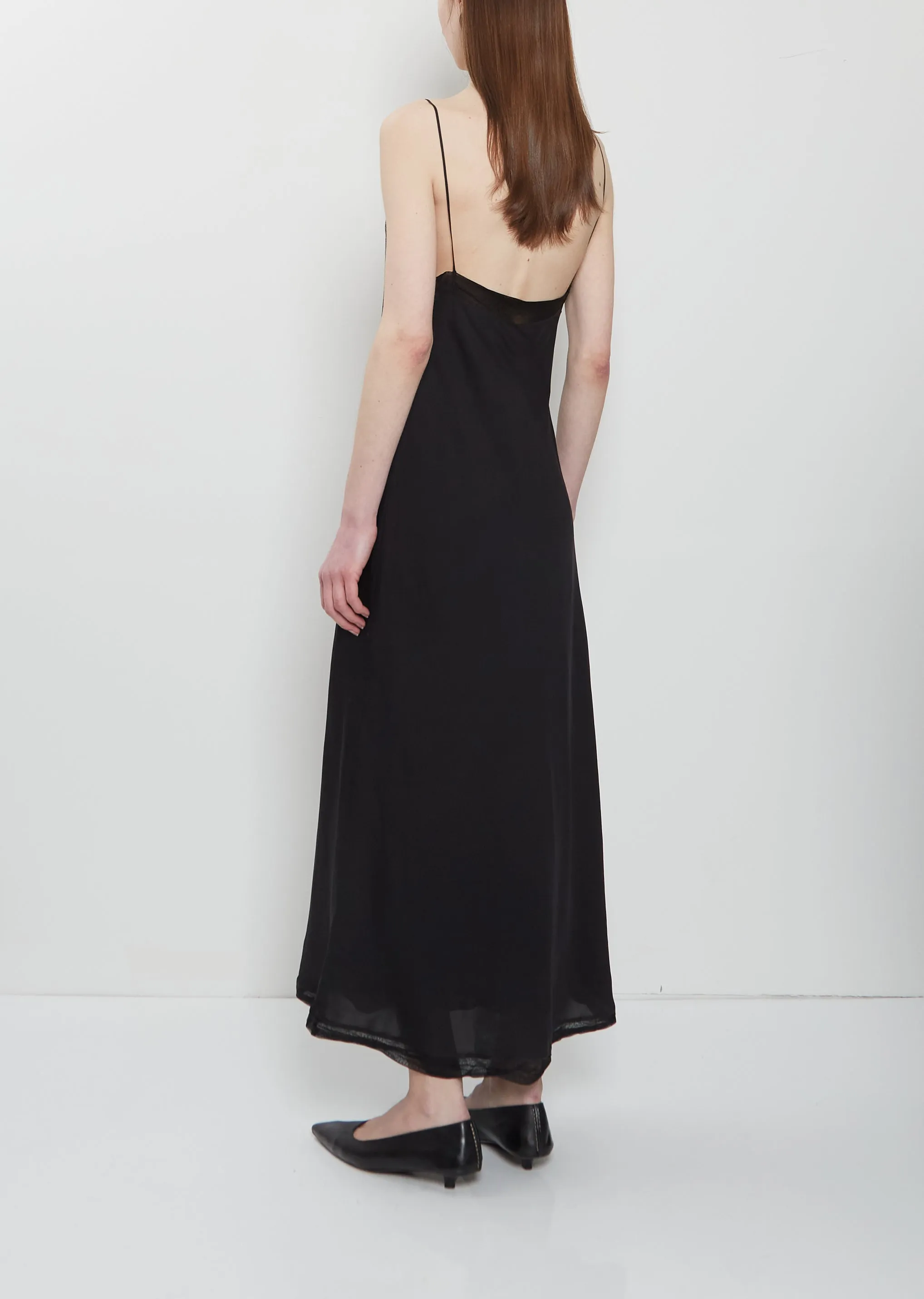 Silk Satin Slip Dress sold by La Garconne product image thumbnail 3