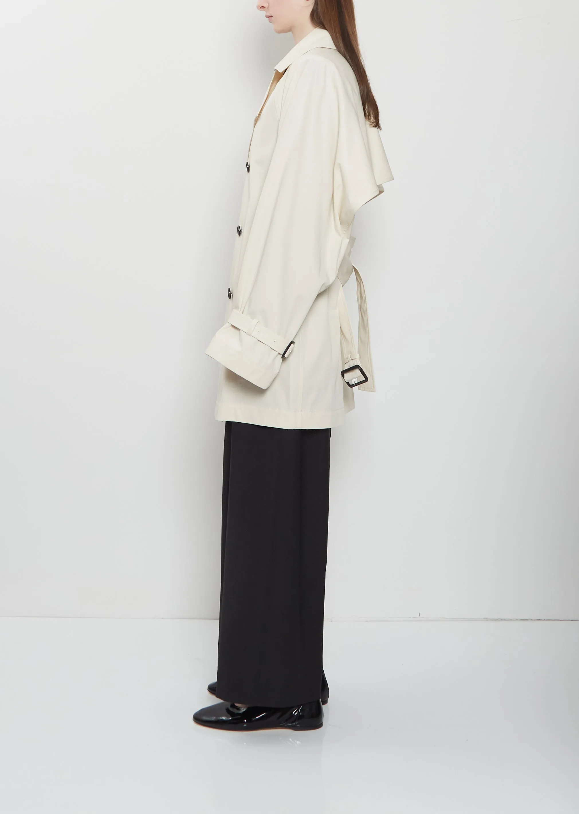 Washed Cotton Trench Coat sold by La Garconne product image thumbnail 2