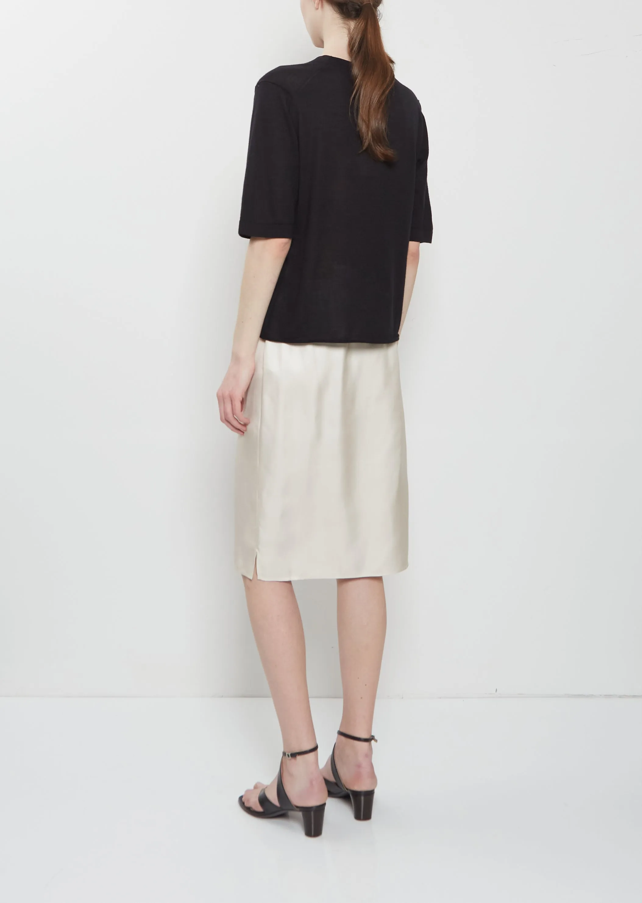 Nala Fine Cashmere Top — Black sold by La Garconne product image thumbnail 3