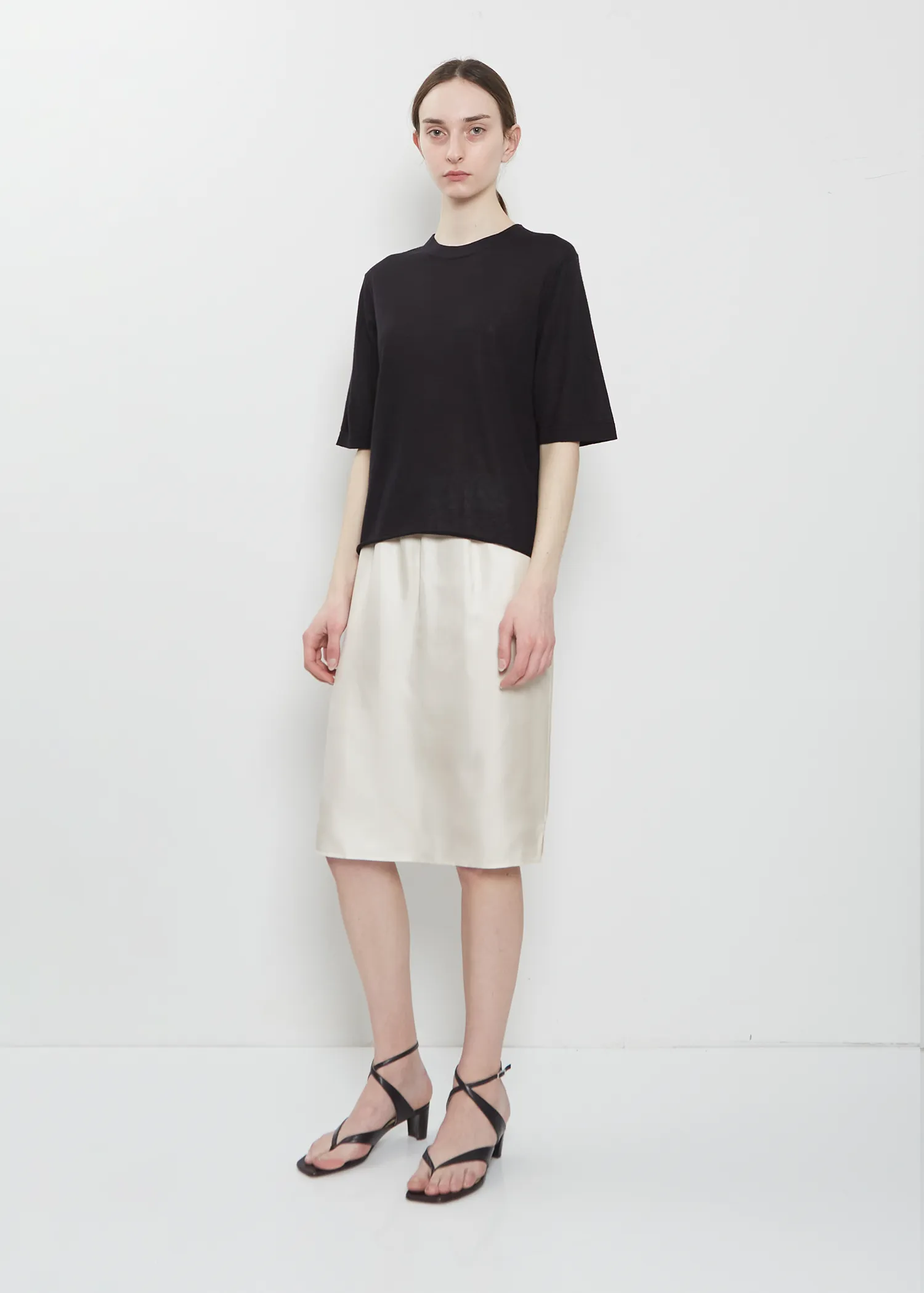 Nala Fine Cashmere Top — Black sold by La Garconne product image thumbnail 4