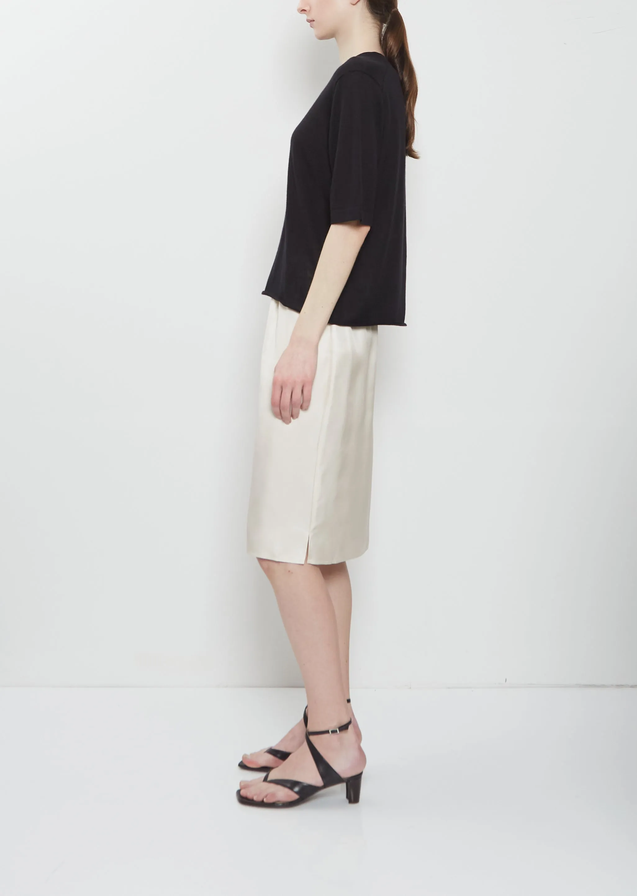 Nala Fine Cashmere Top — Black sold by La Garconne product image thumbnail 2