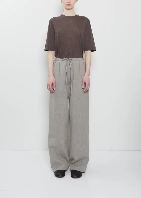 Clark Linen Cotton Pants sold by La Garconne