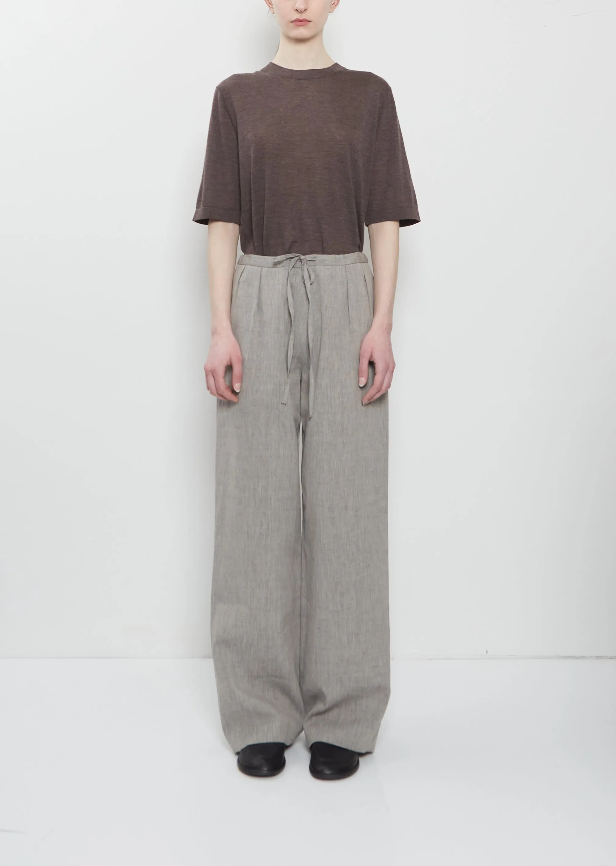 Clark Linen Cotton Pants sold by La Garconne