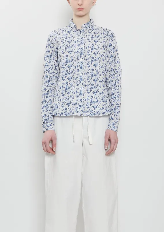 Tyrol Cotton Shirt — Ditsy sold by La Garconne