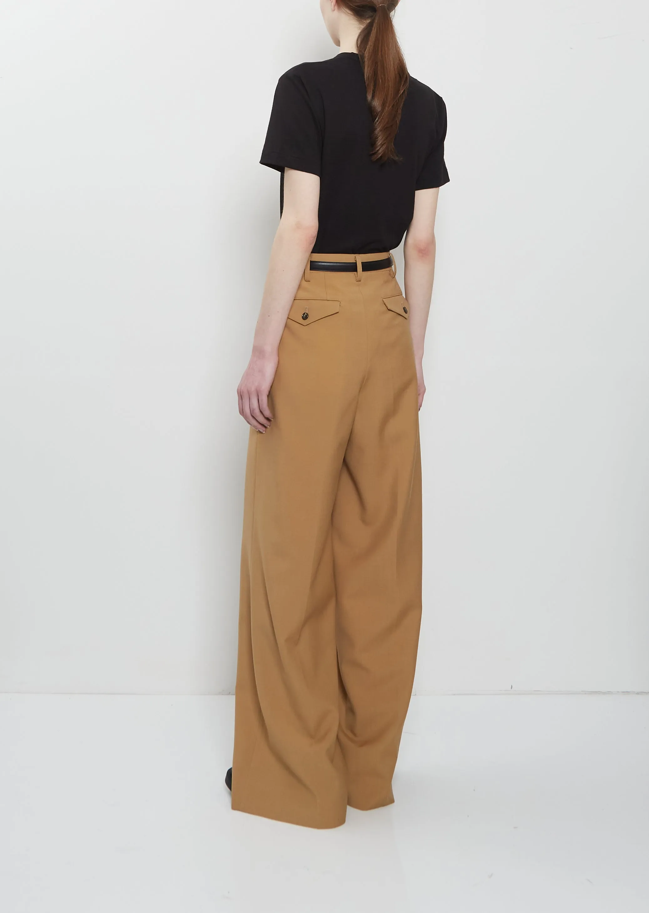 Wool Mohair Pleated Pant sold by La Garconne product image thumbnail 3