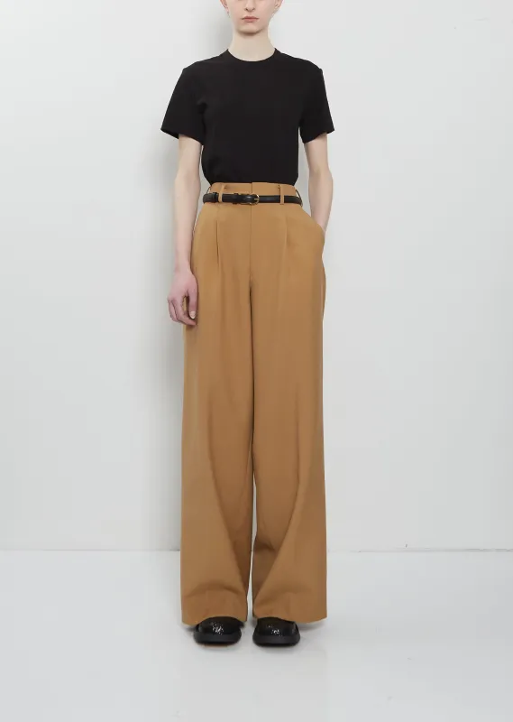 Wool Mohair Pleated Pant made by Junya Watanabe